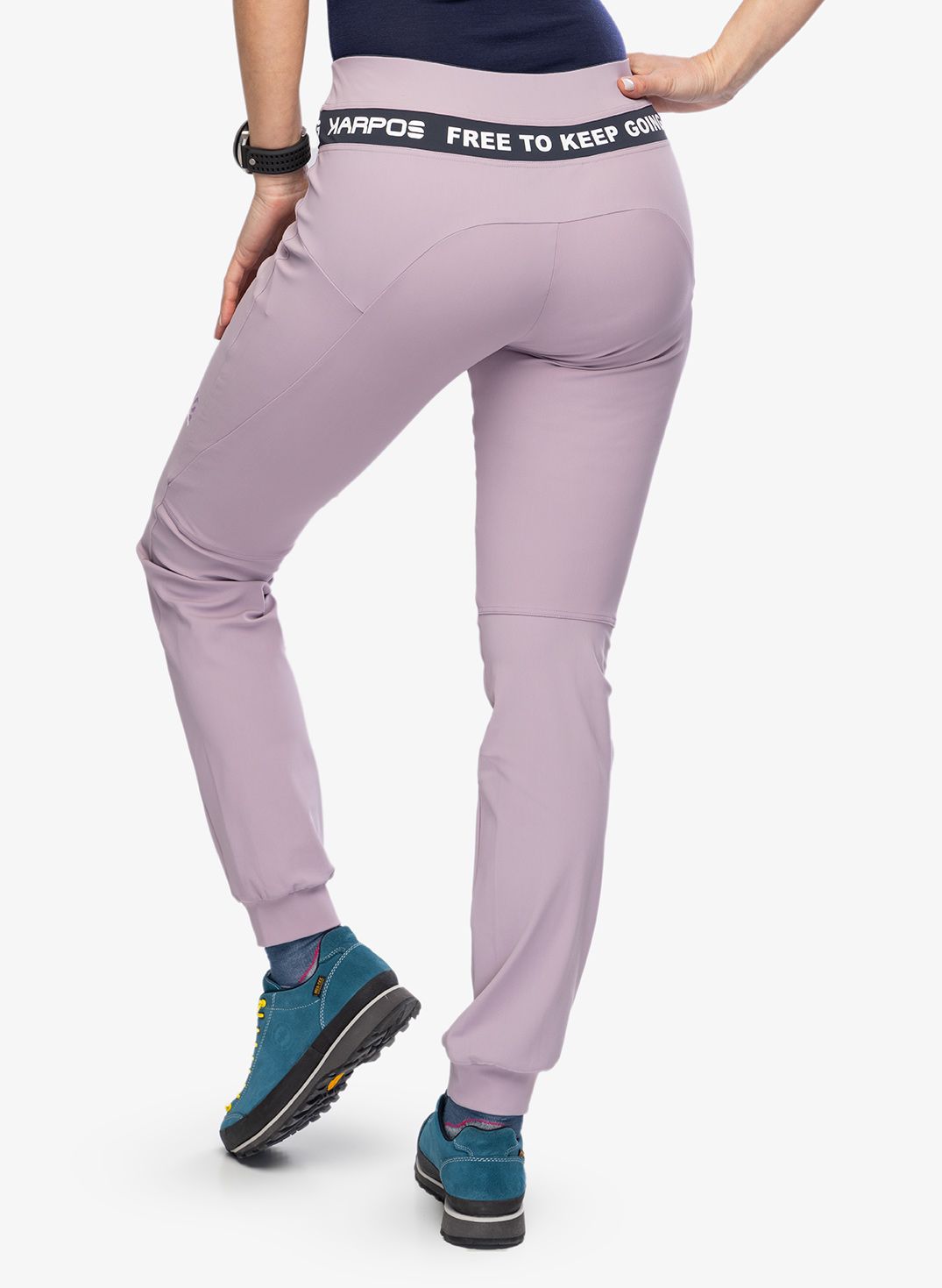Ženske pohodniške hlače Karpos Easyfrizz Pants - nirvana/ombre blue