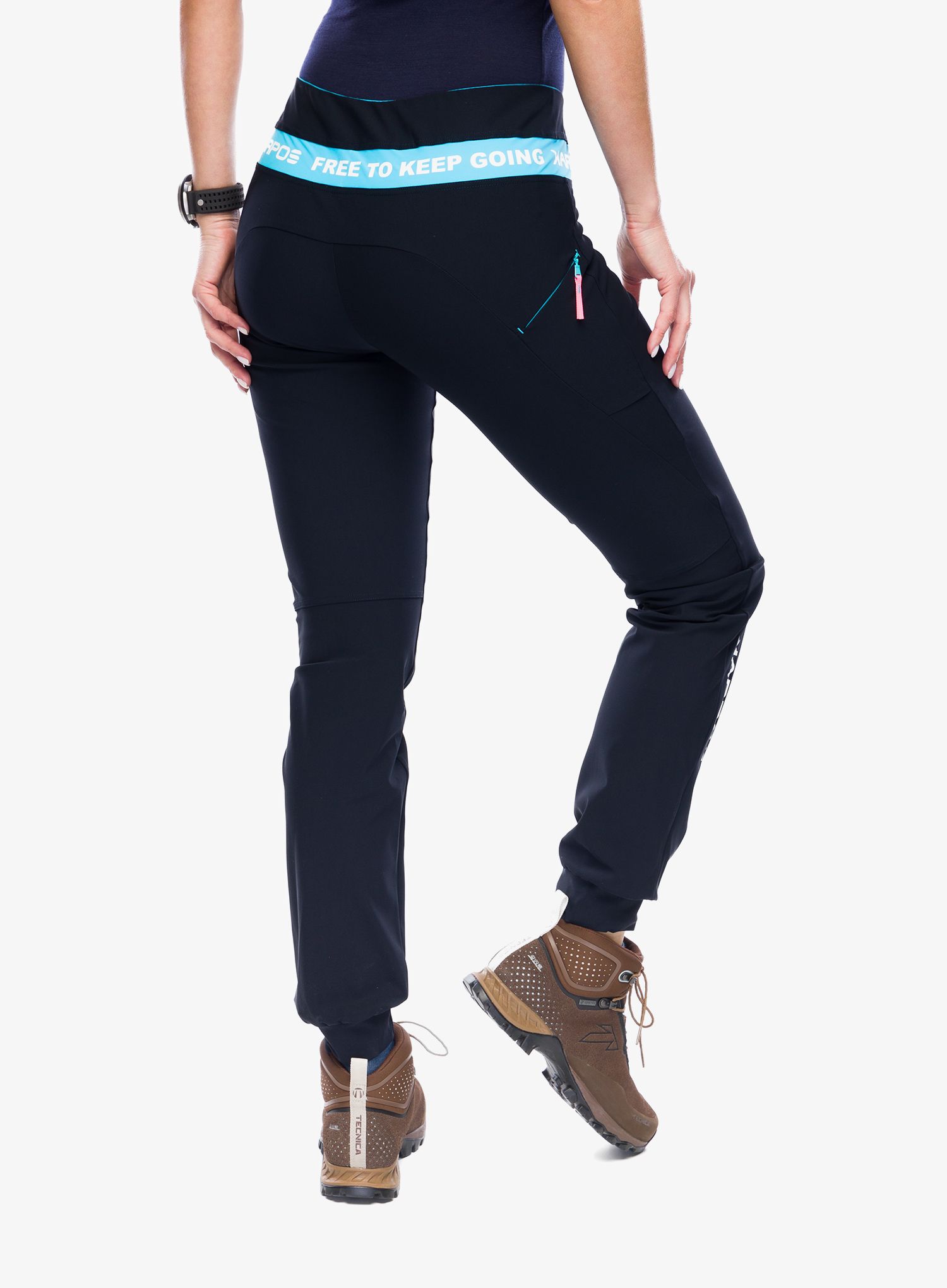 Ženske hlače Karpos Easyfrizz Pants - sky captain/blue atoll