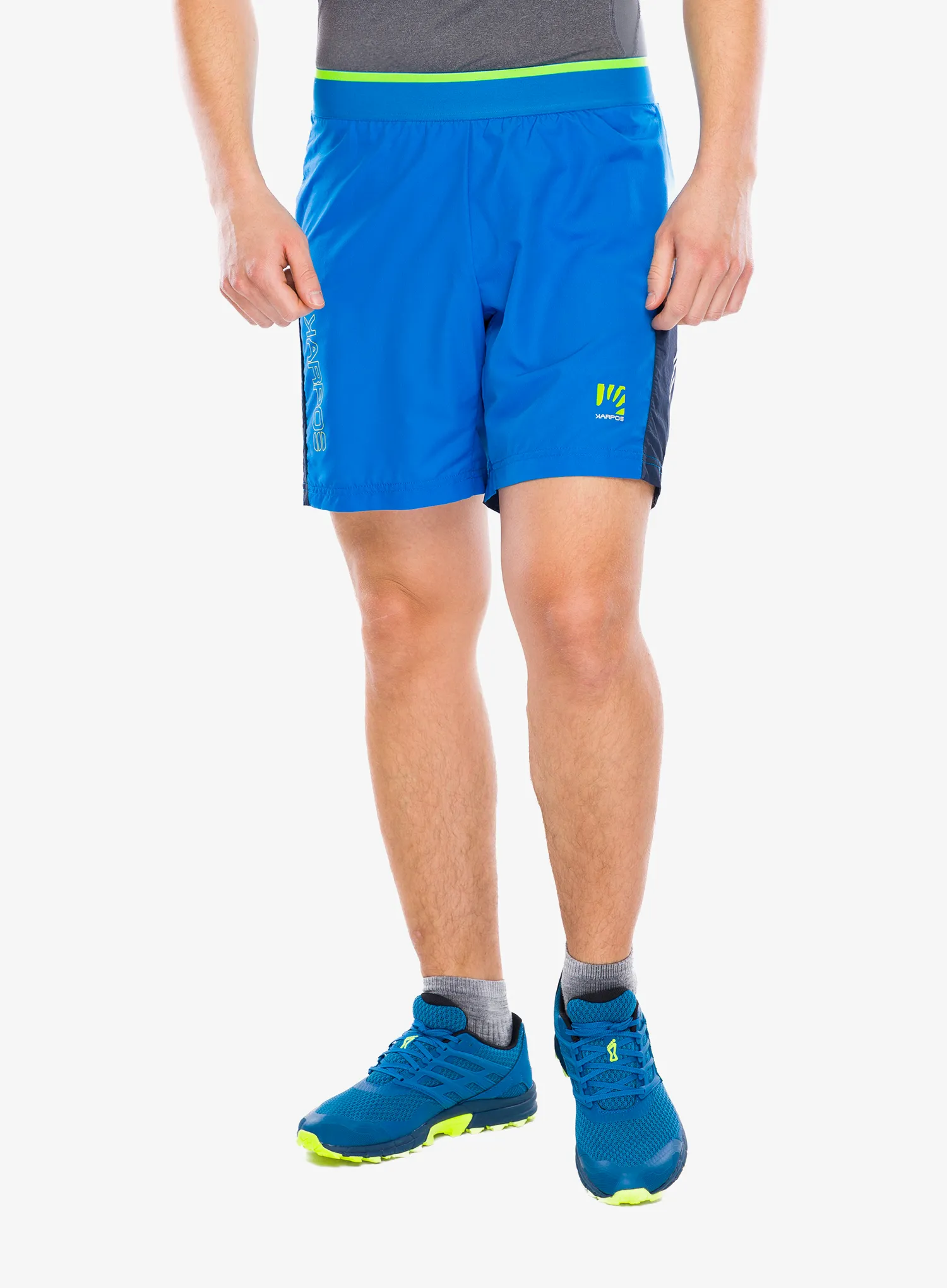 Moške tekaške kratke hlače Karpos Fast Evo Short - indigo bunting/outer space