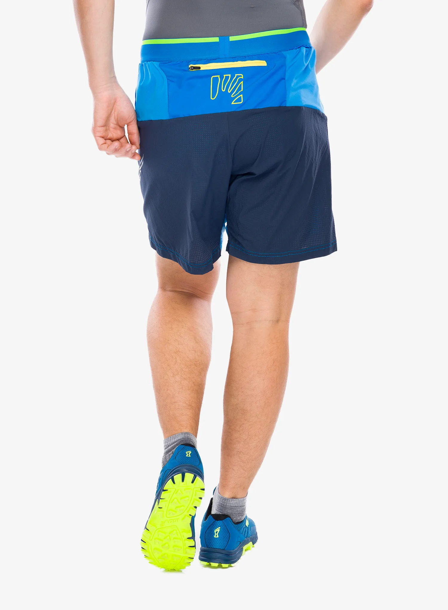 Moške tekaške kratke hlače Karpos Fast Evo Short - indigo bunting/outer space