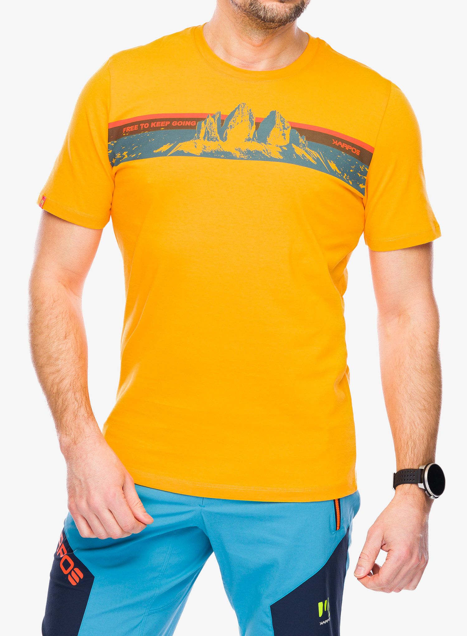 Bombažna majica Karpos Giglio T-Shirt - radiant