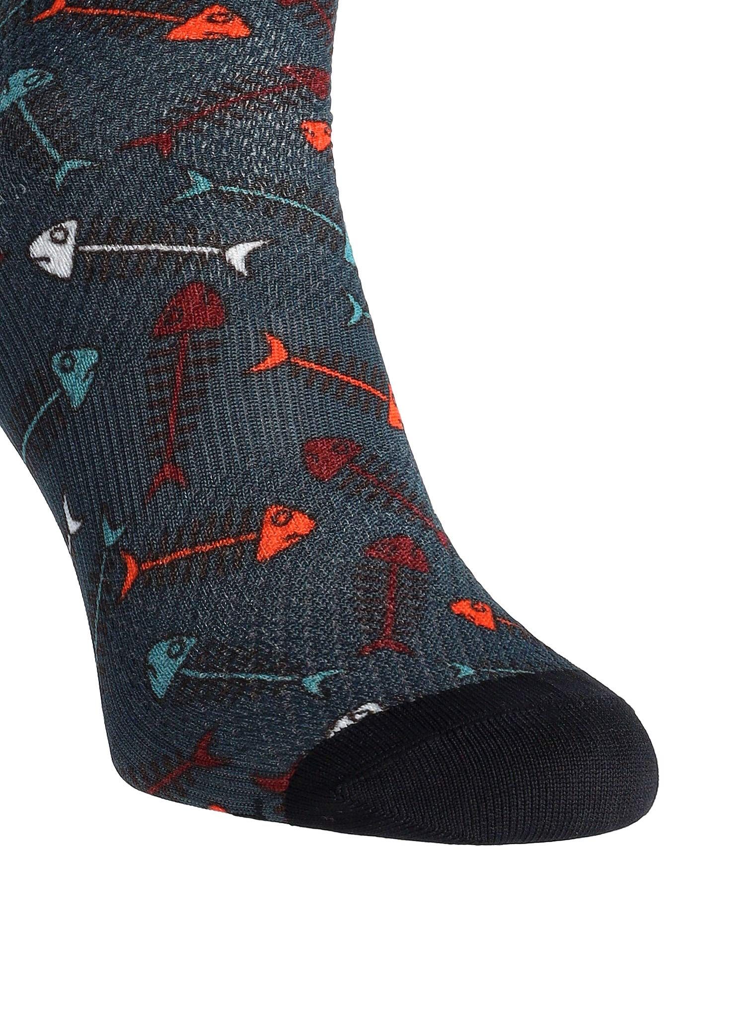 Kolesarske nogavice Karpos Green Fire Socks - outer space scarlet ibis larks