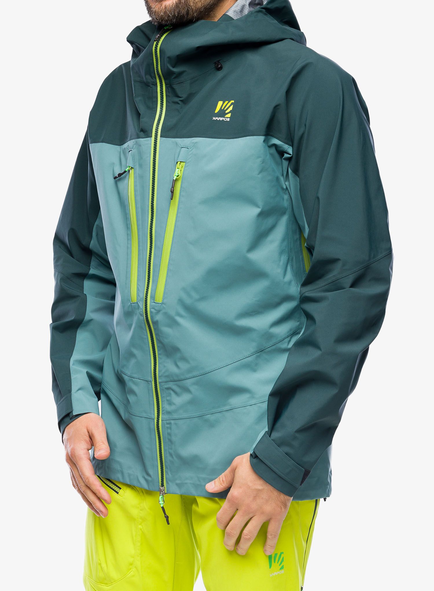 Nepremočljiva jakna Karpos Highest GORE-TEX Shell Jacket - atlantic/forest