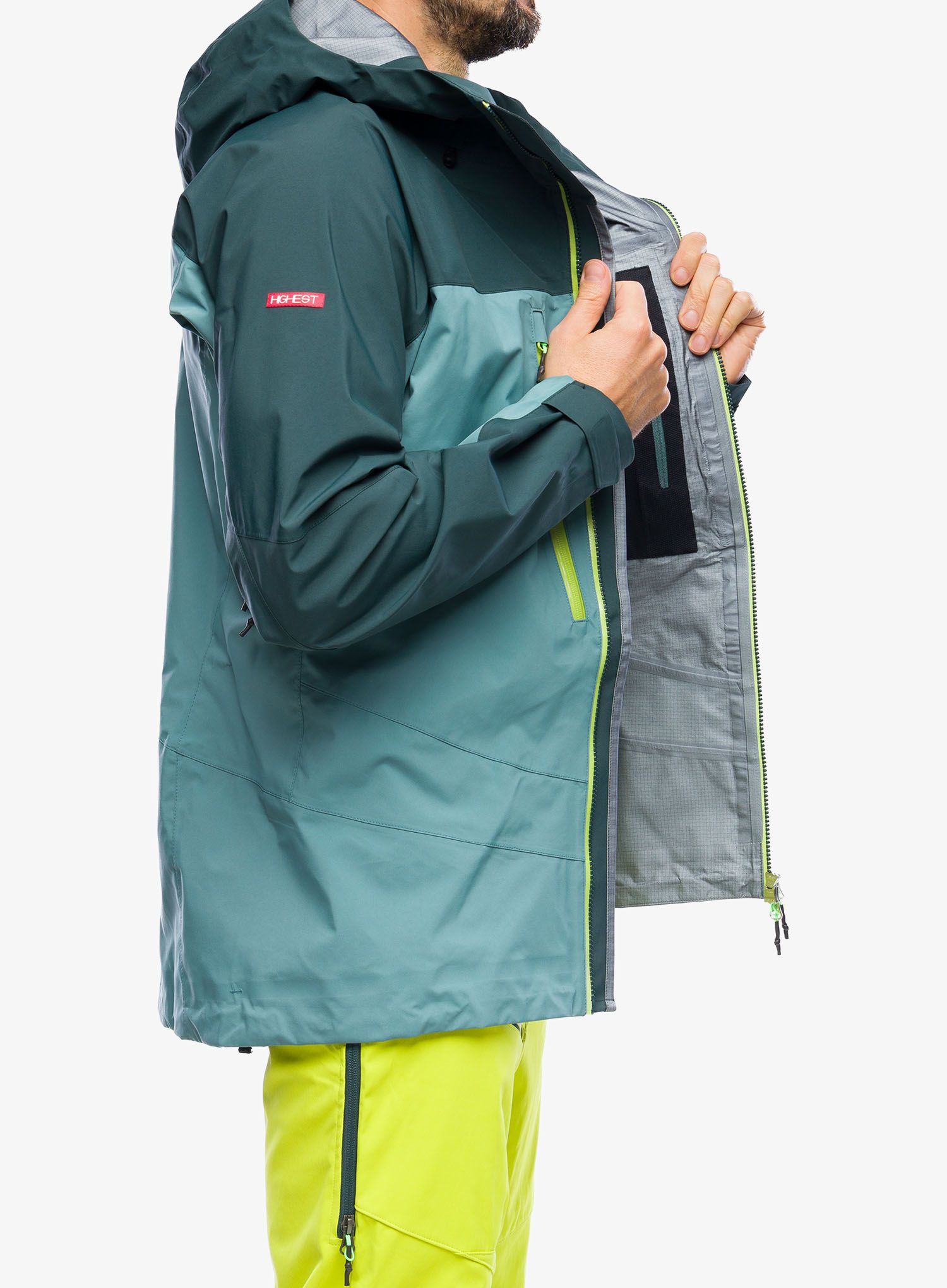 Nepremočljiva jakna Karpos Highest GORE-TEX Shell Jacket - atlantic/forest