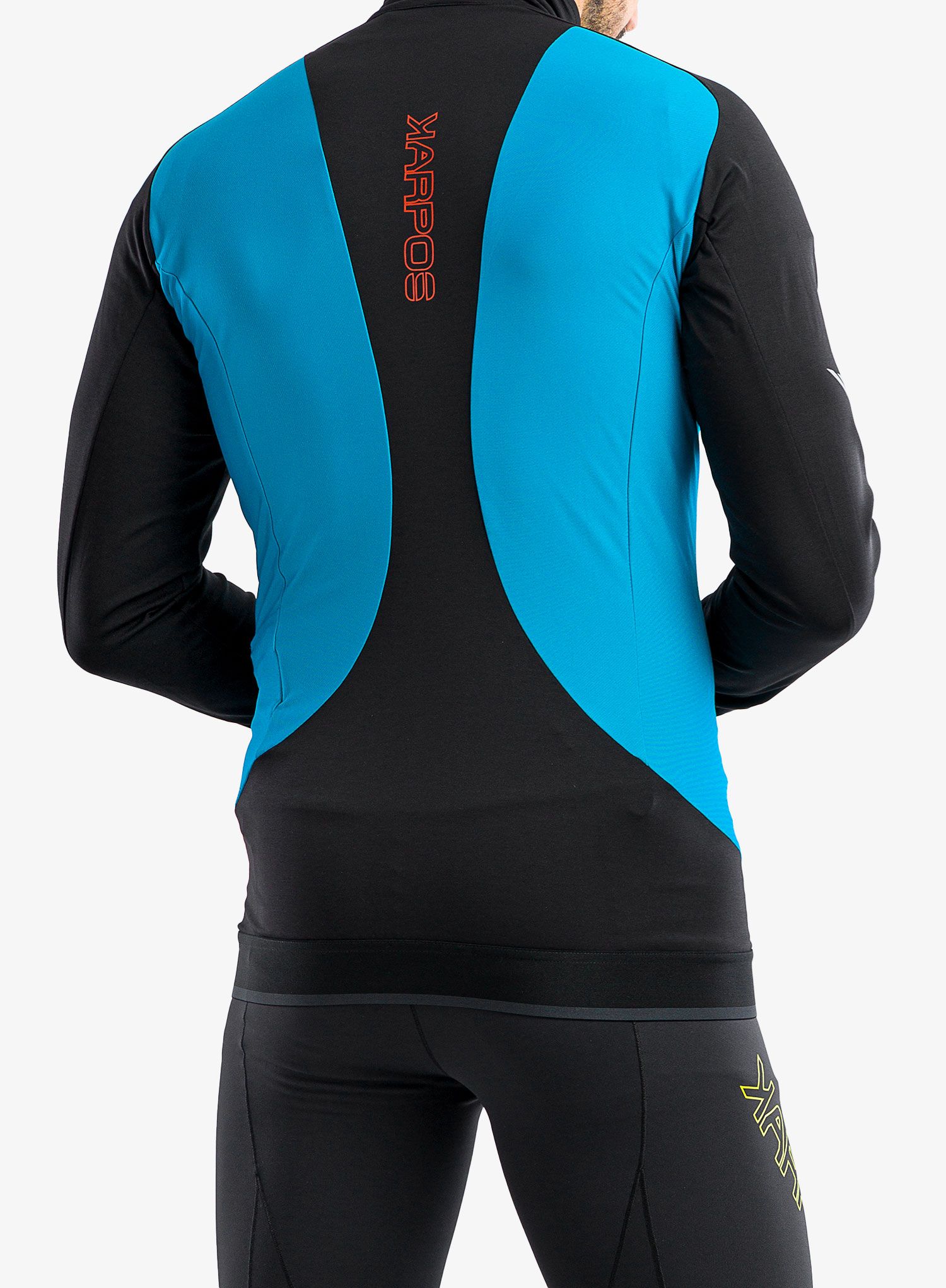 Flis Karpos Lavaredo Fleece - black/blue jewel