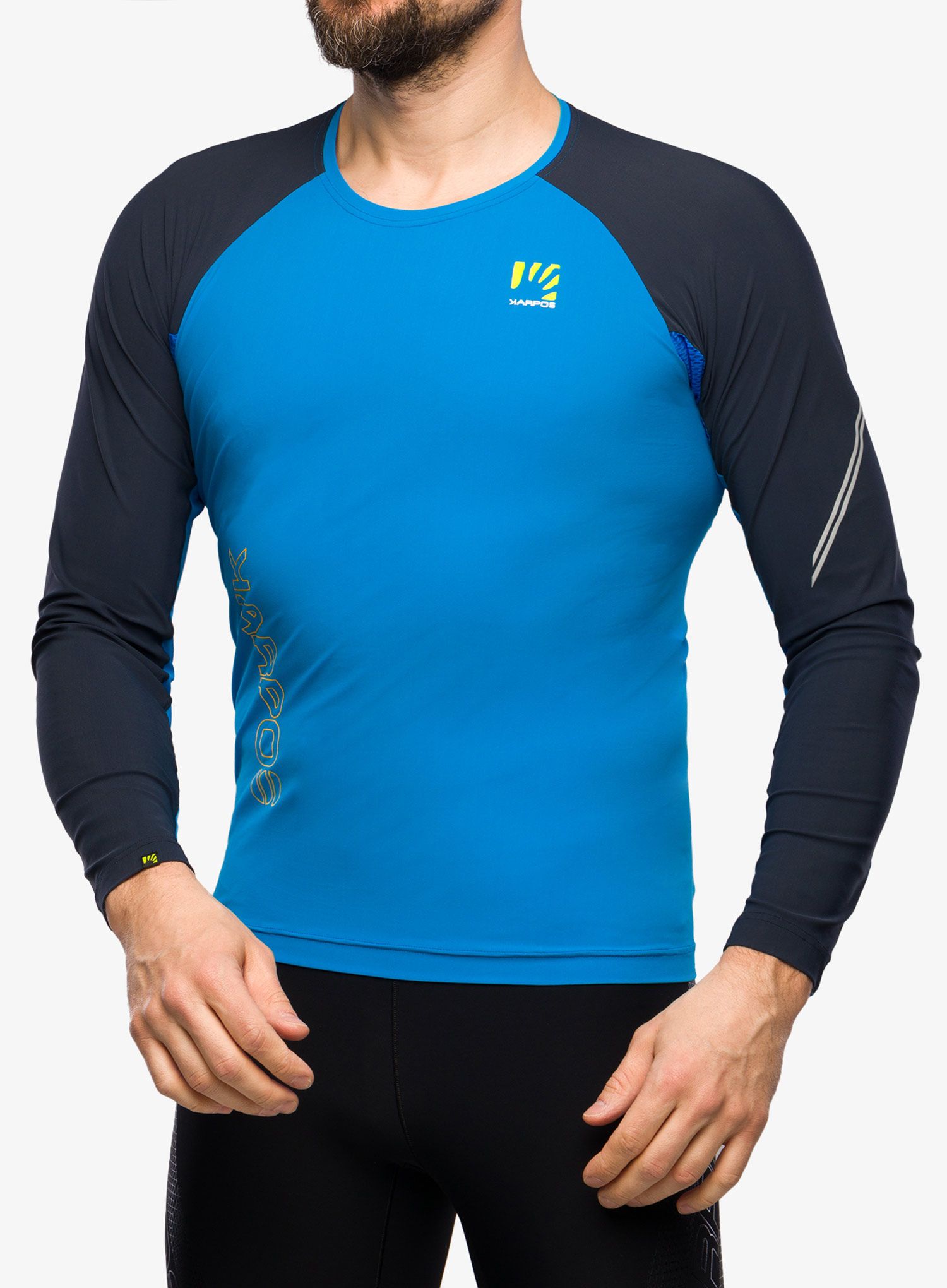 Tekaška jopica Karpos Lavaredo Jersey LS - indigo bunting/outer space