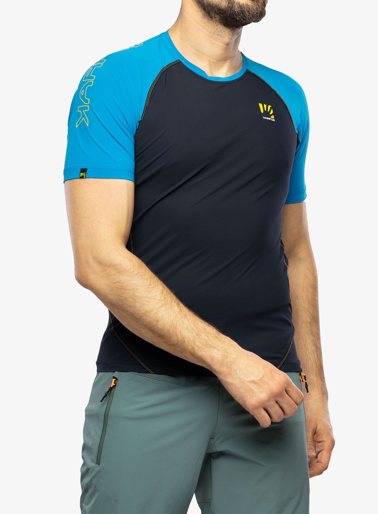 Majica za tek Karpos Lavaredo Jersey - outer space/indigo bunting