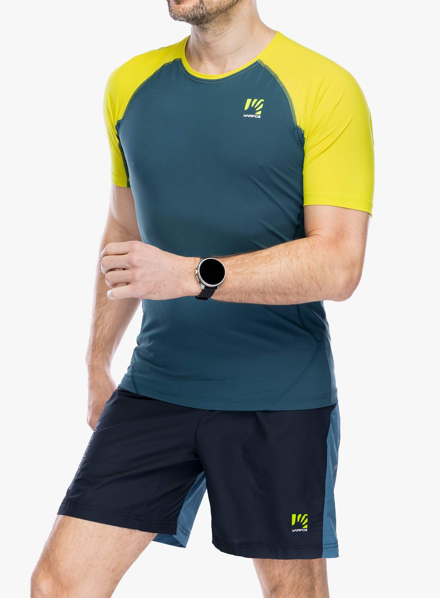 Tekaška majica Karpos Lavaredo Jersey - stargazer/primrose