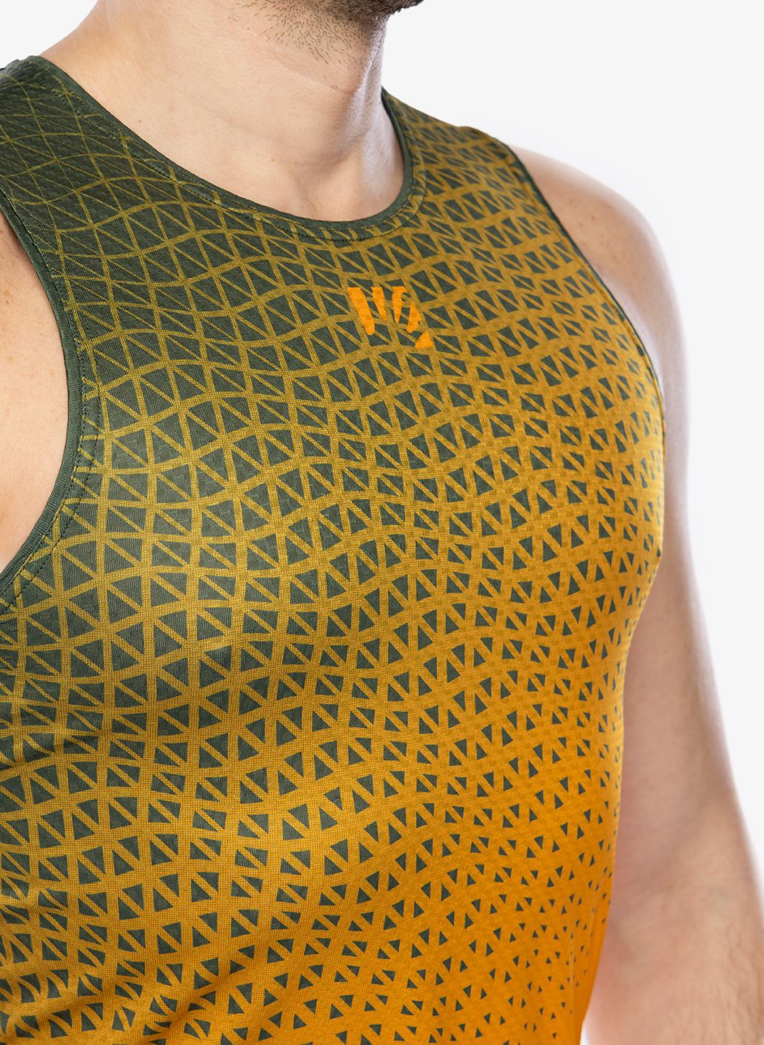 Tekaška majica Karpos Lavaredo Ultra Tank - radiant/rifle green