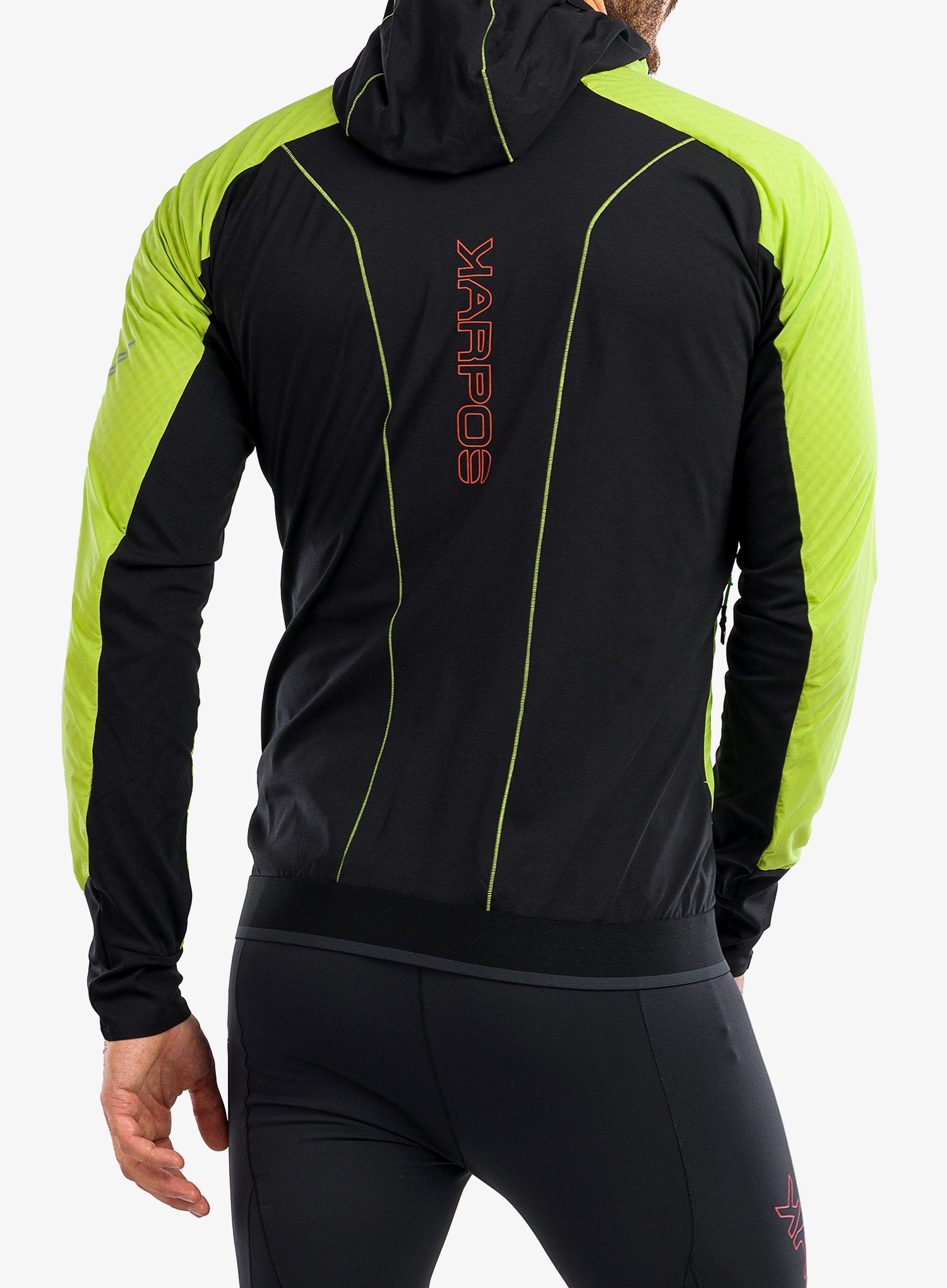 Tekaška jakna Karpos Lavaredo Winter Jacket - lime green/black