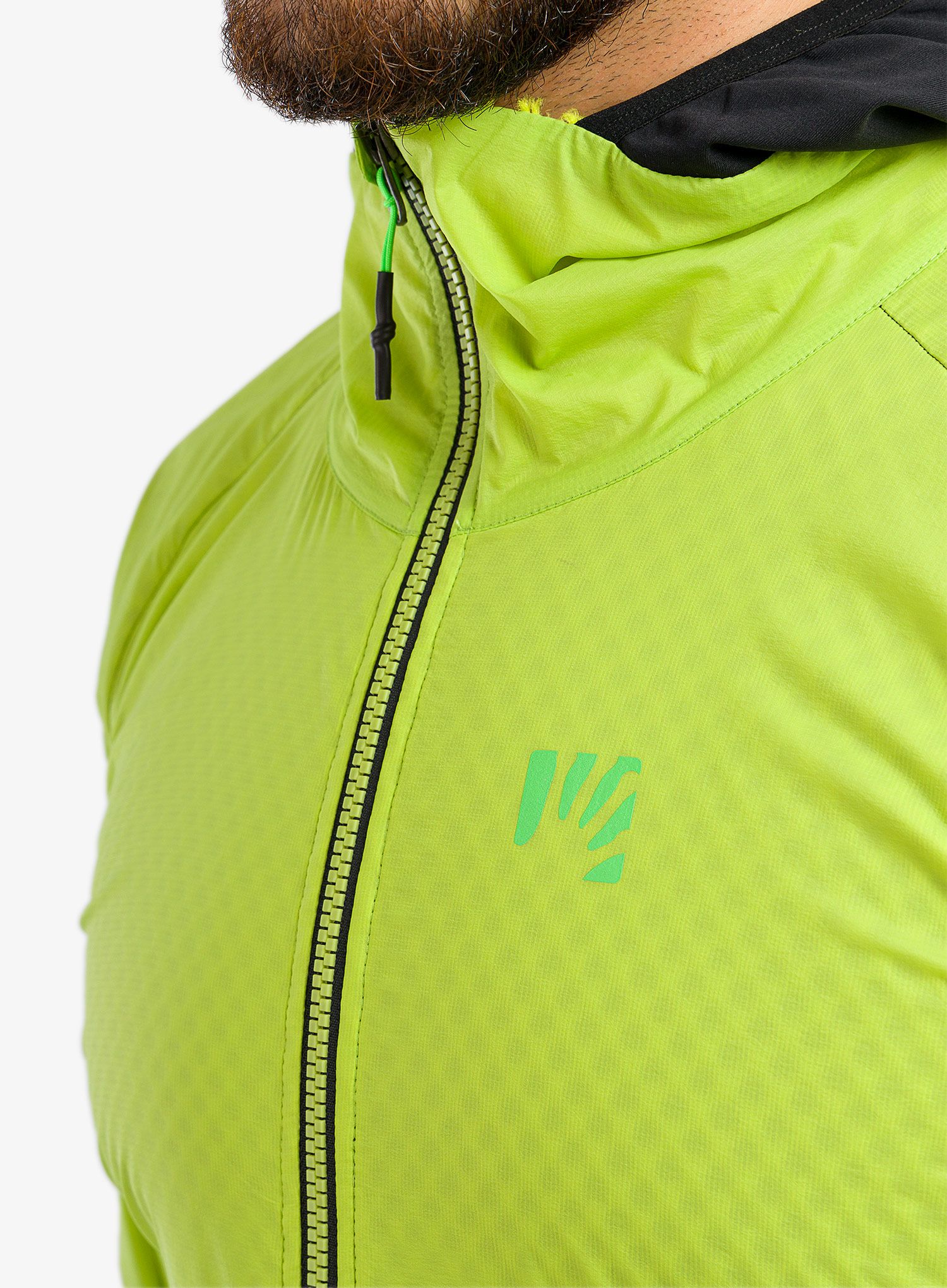 Tekaška jakna Karpos Lavaredo Winter Jacket - lime green/black