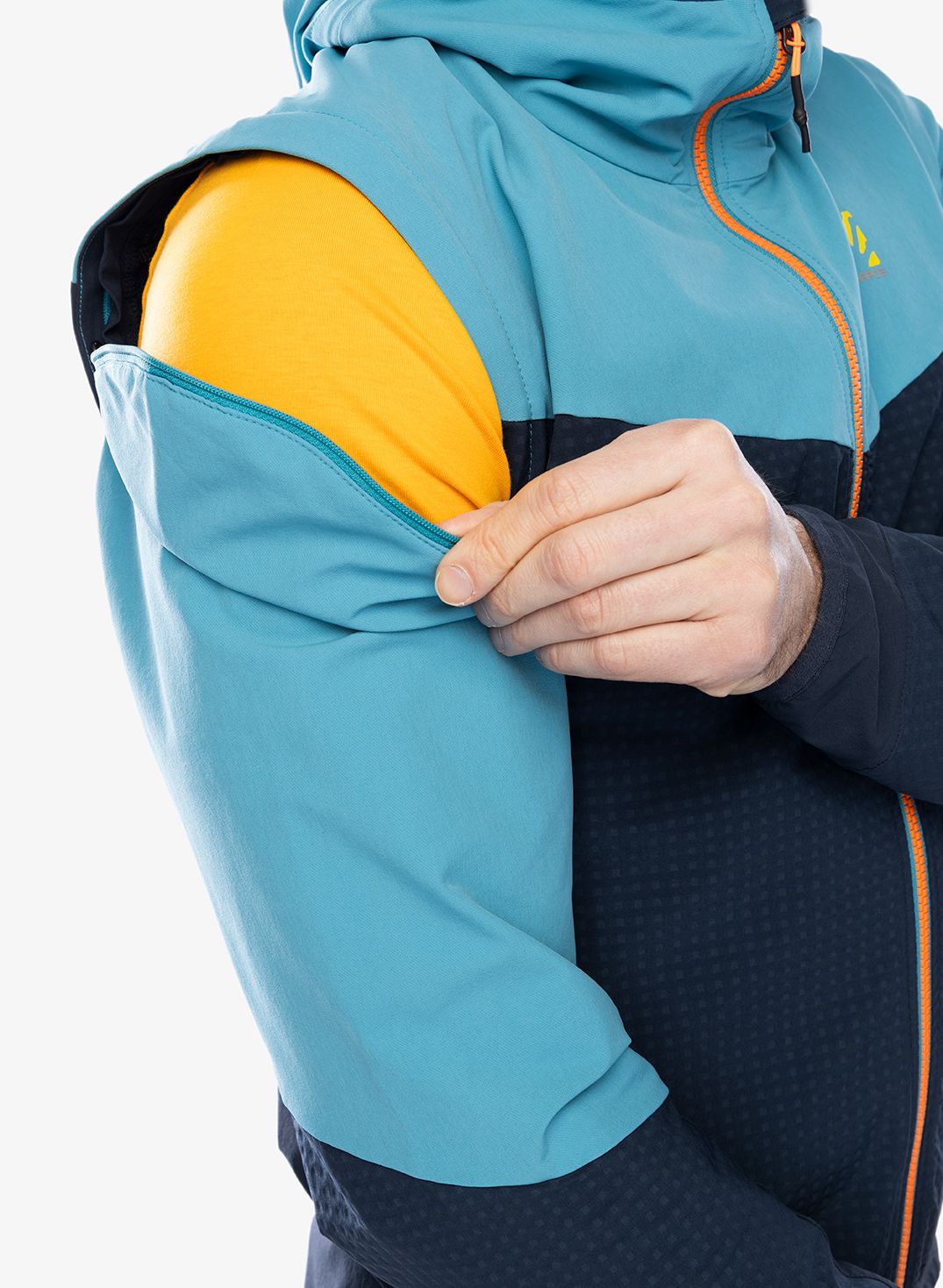 Jakna Karpos Lede  Convertible Jacket - outer space/larkspur