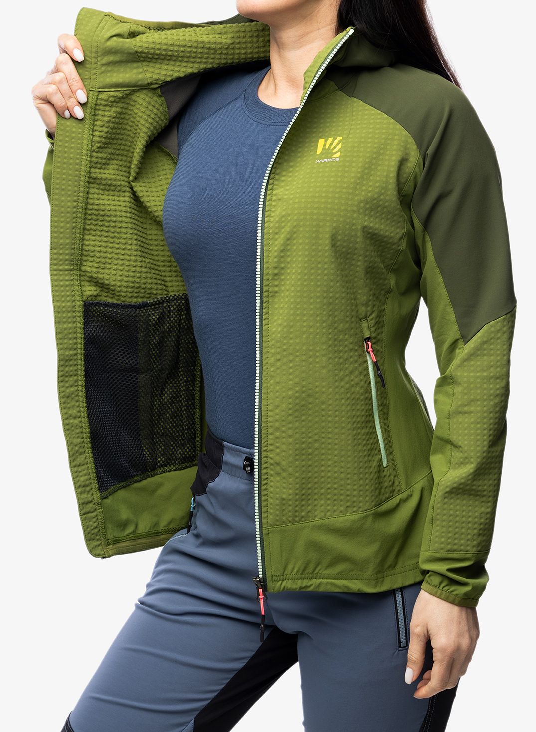 Ženska jakna Karpos Lede Jacket - cedar green/rifle green