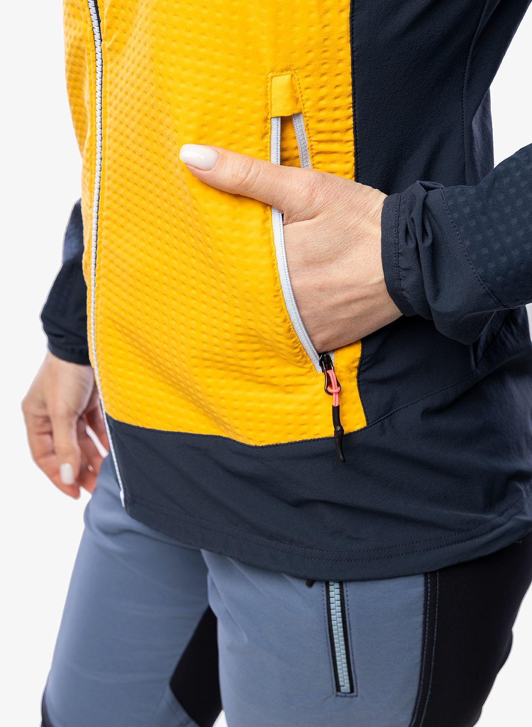 Ženska jakna Karpos Lede Jacket - kumquat/outer space