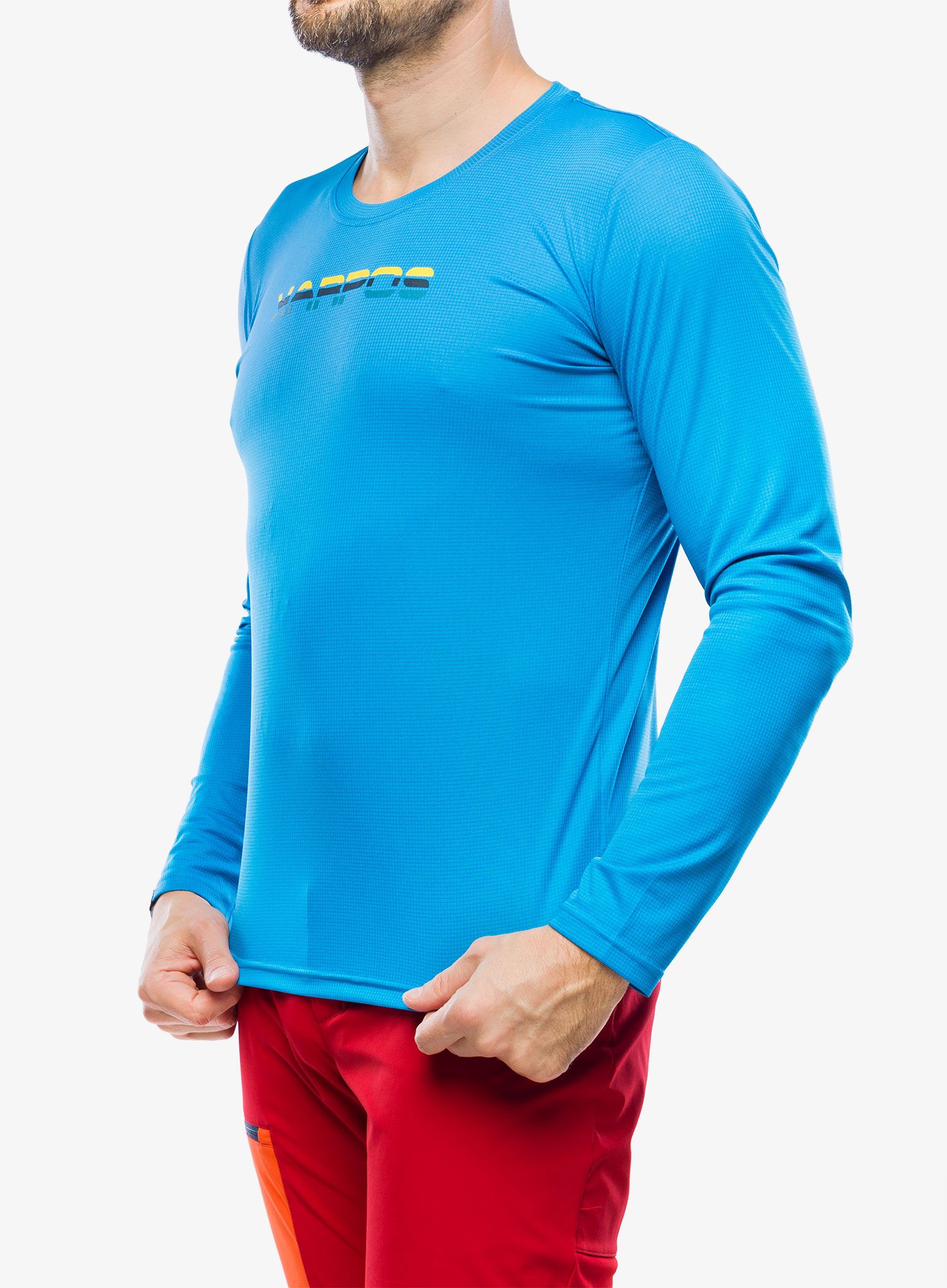 Puloverji brez kapuce Karpos Loma Jersey LS - indigo bunting/high visibility