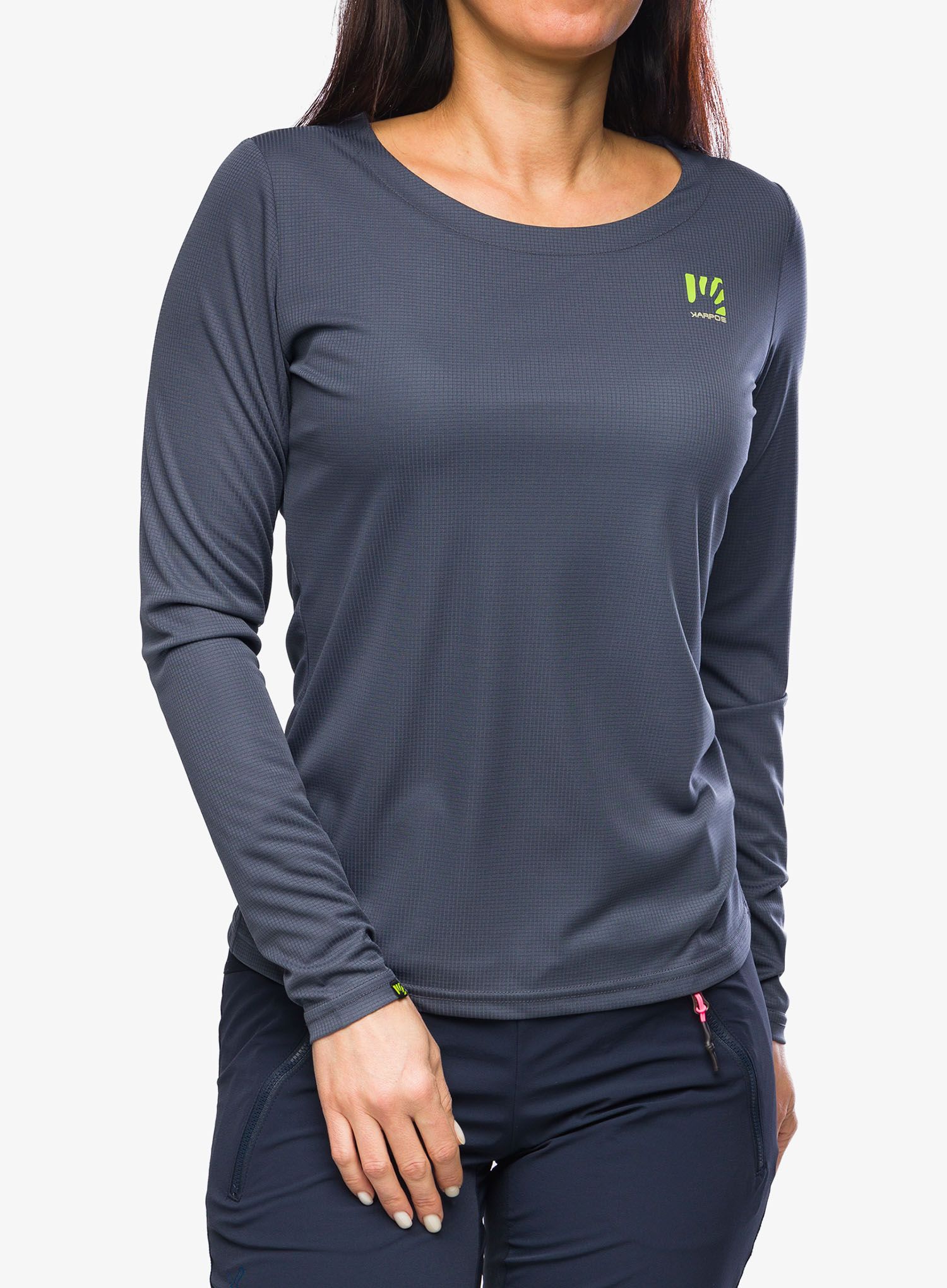 Ženska majica z dolgimi rokavi Karpos Loma Jersey LS - ombre blue/biscay g/valerian