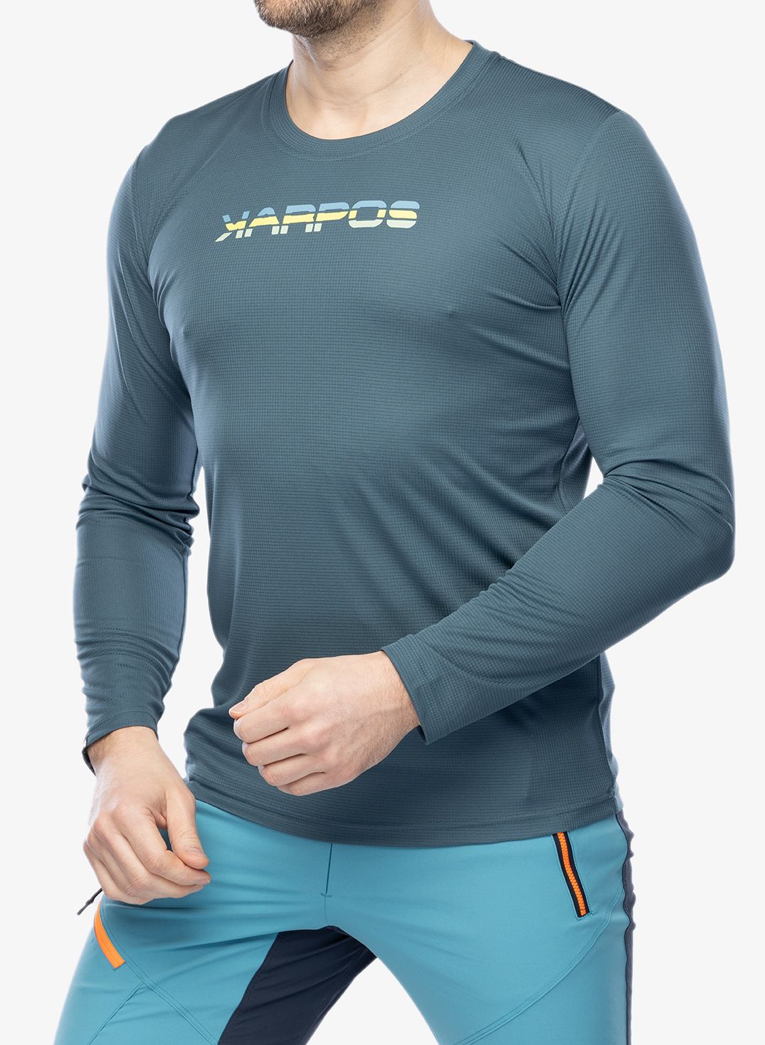 Majica z dolgimi rokavi Karpos Loma Jersey LS - stargazer/primrose