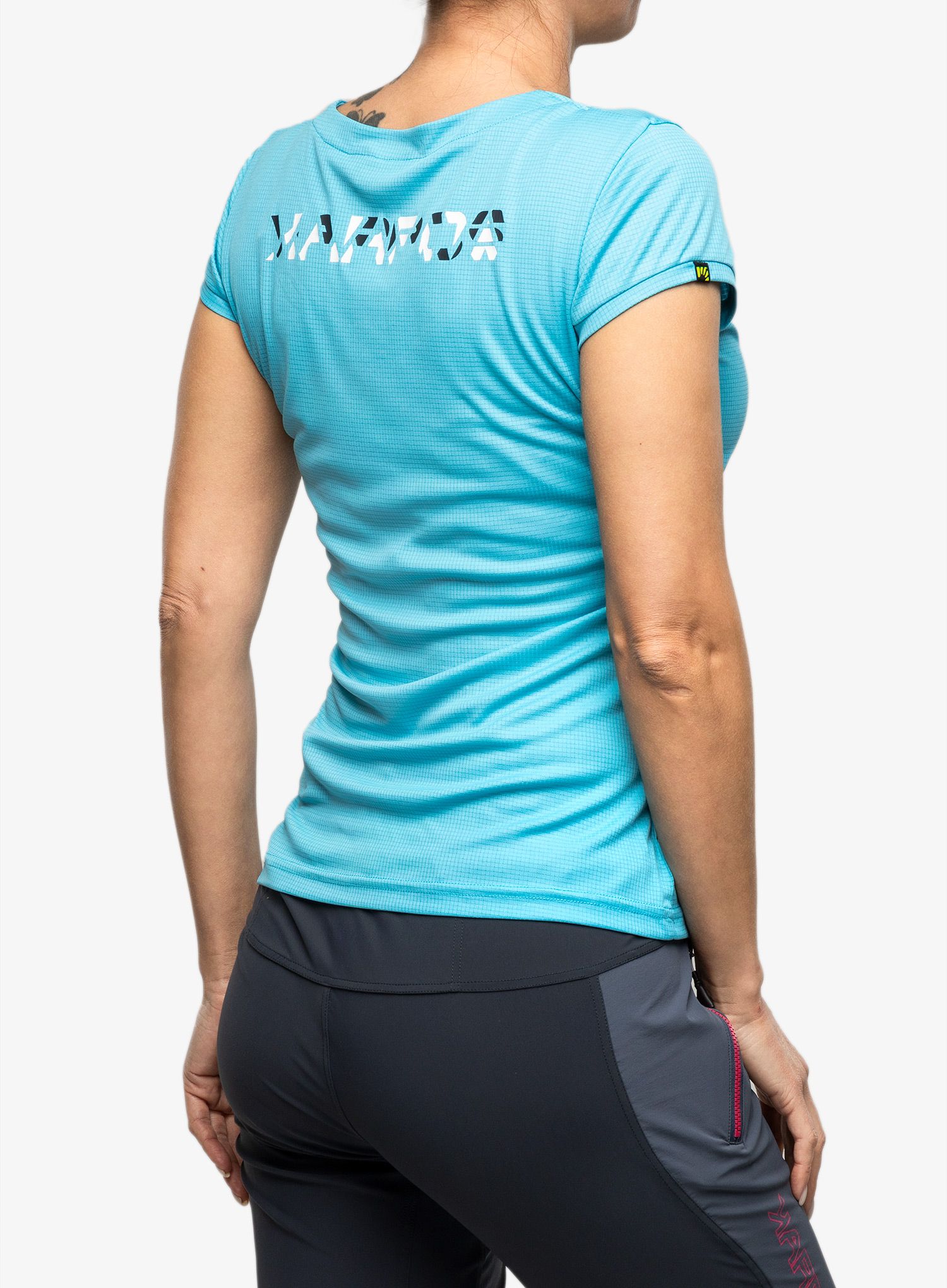 Ženska športna majica Karpos Loma Jersey - blue atoll/sky captain