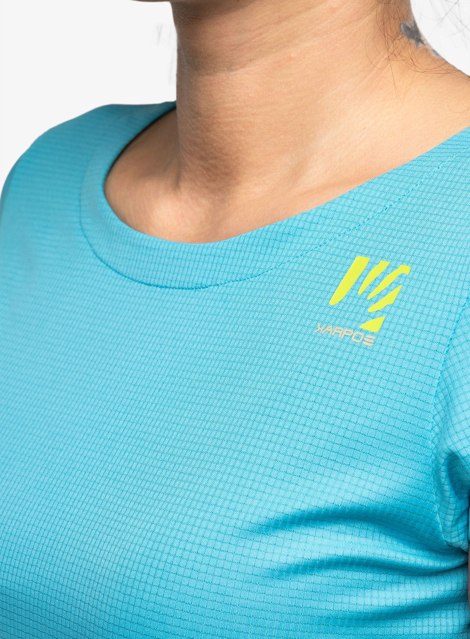 Ženska športna majica Karpos Loma Jersey - blue atoll/sky captain