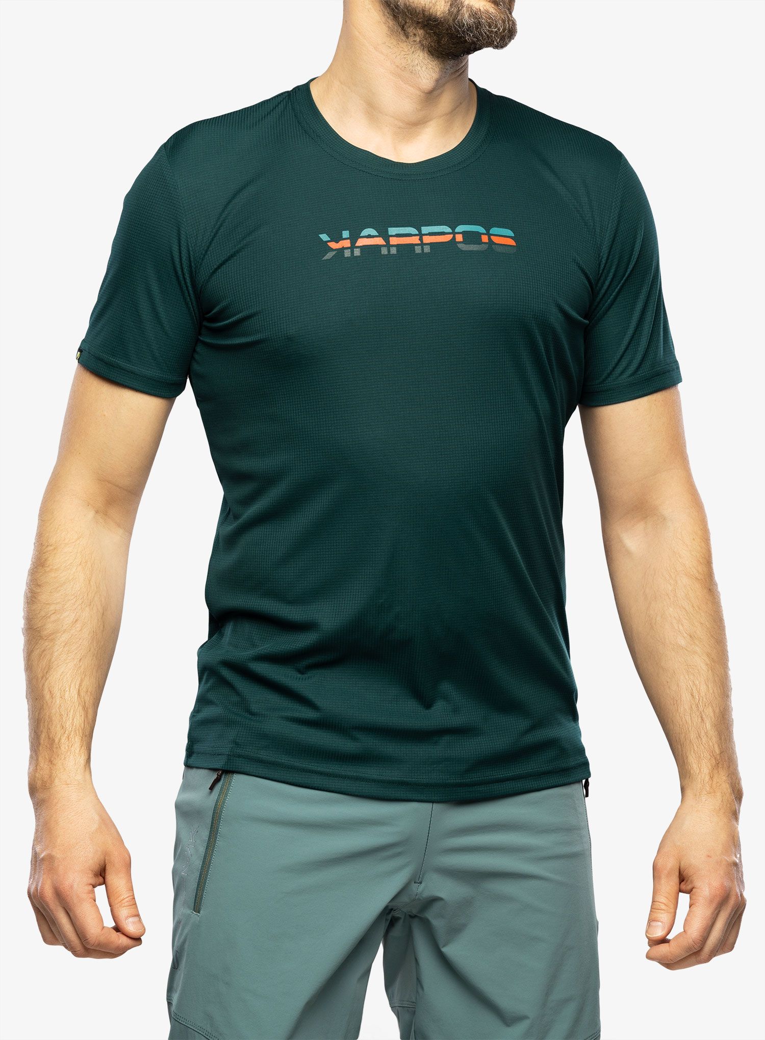 Športna majica Karpos Loma Jersey - dark sea/paprika