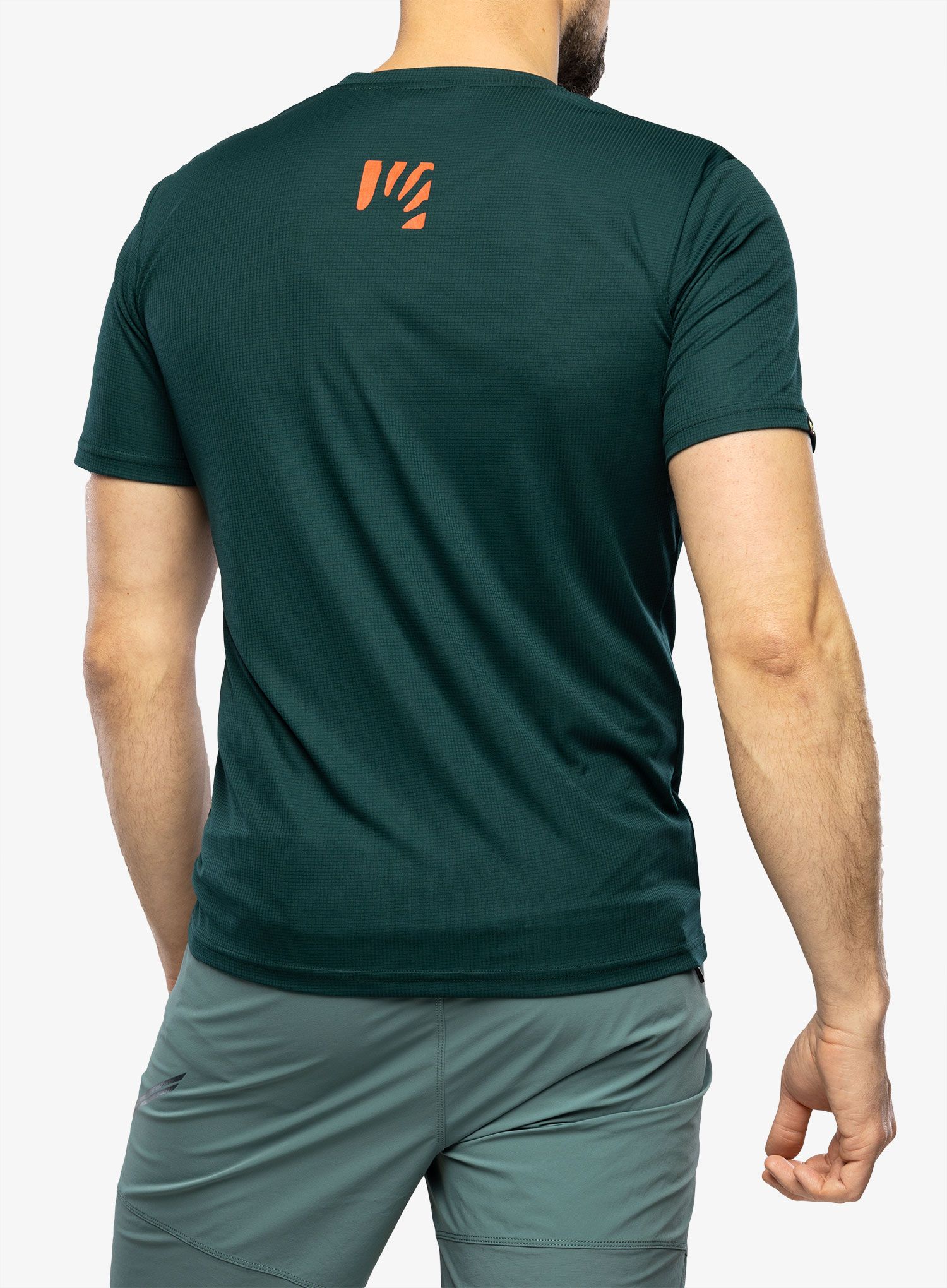 Športna majica Karpos Loma Jersey - dark sea/paprika