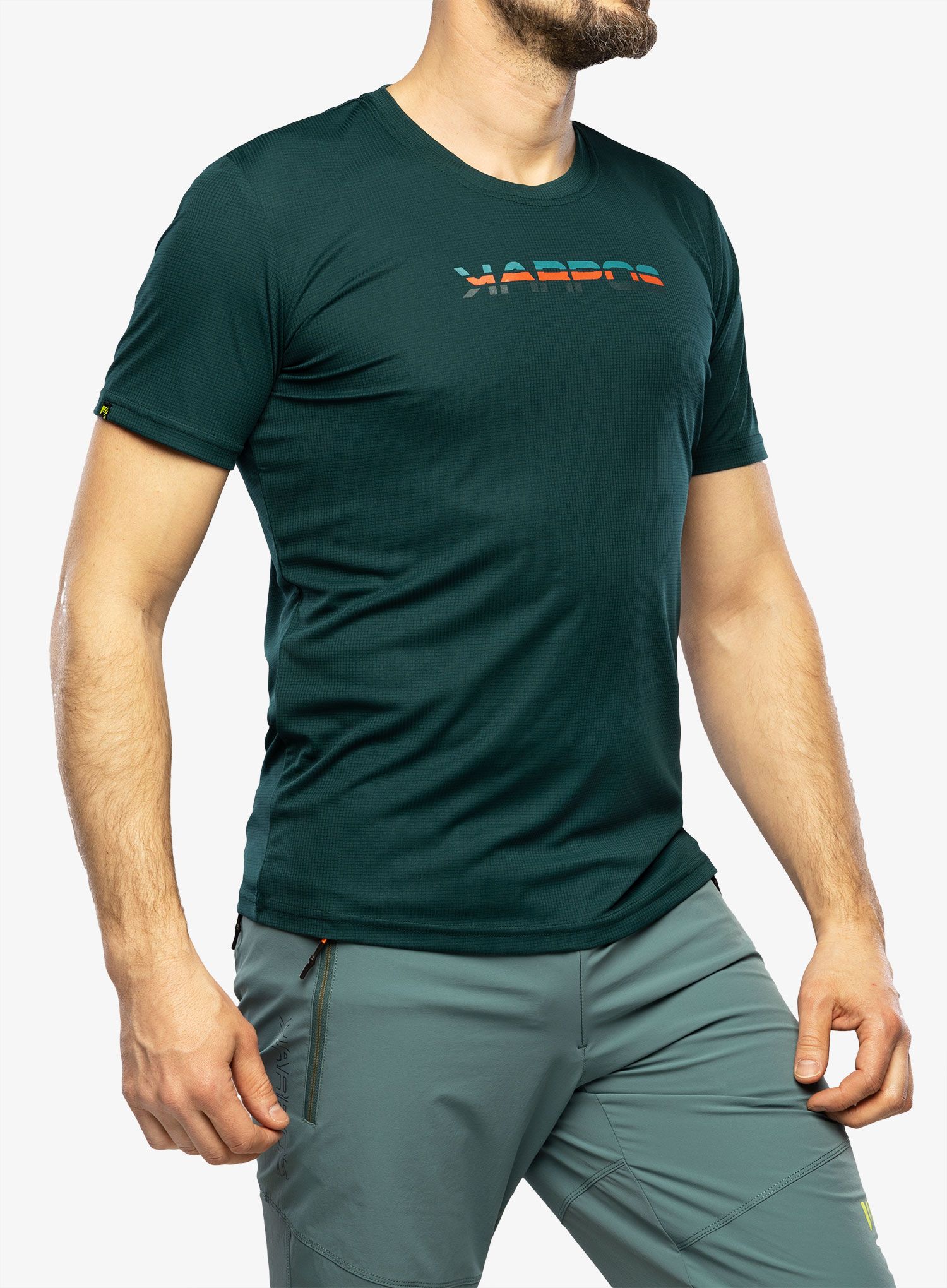Športna majica Karpos Loma Jersey - dark sea/paprika