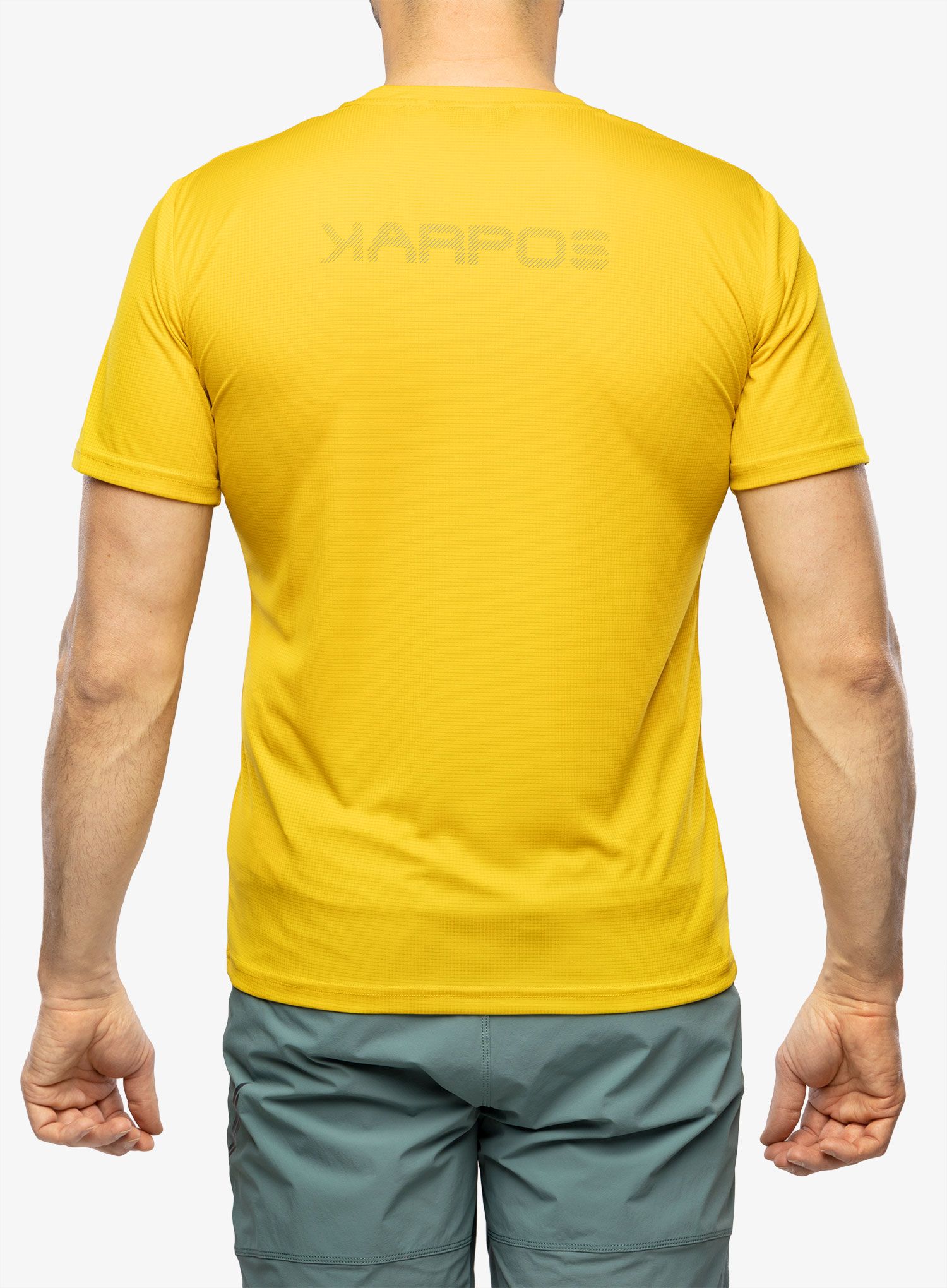 Moška majica Karpos Loma Print Jersey - lemon curry