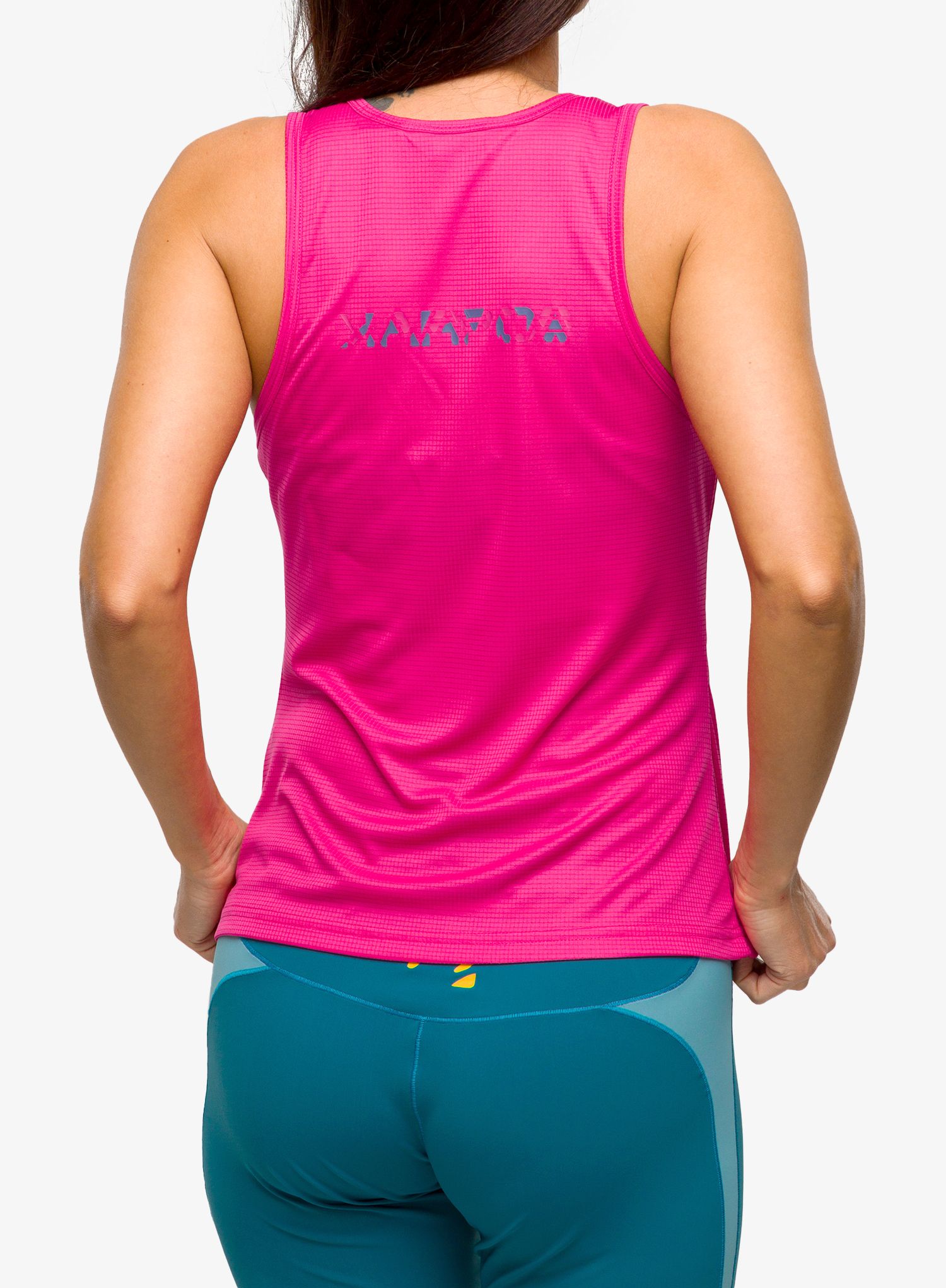 Ženski top Karpos Loma Top - innuendo/cherries/ombre blue