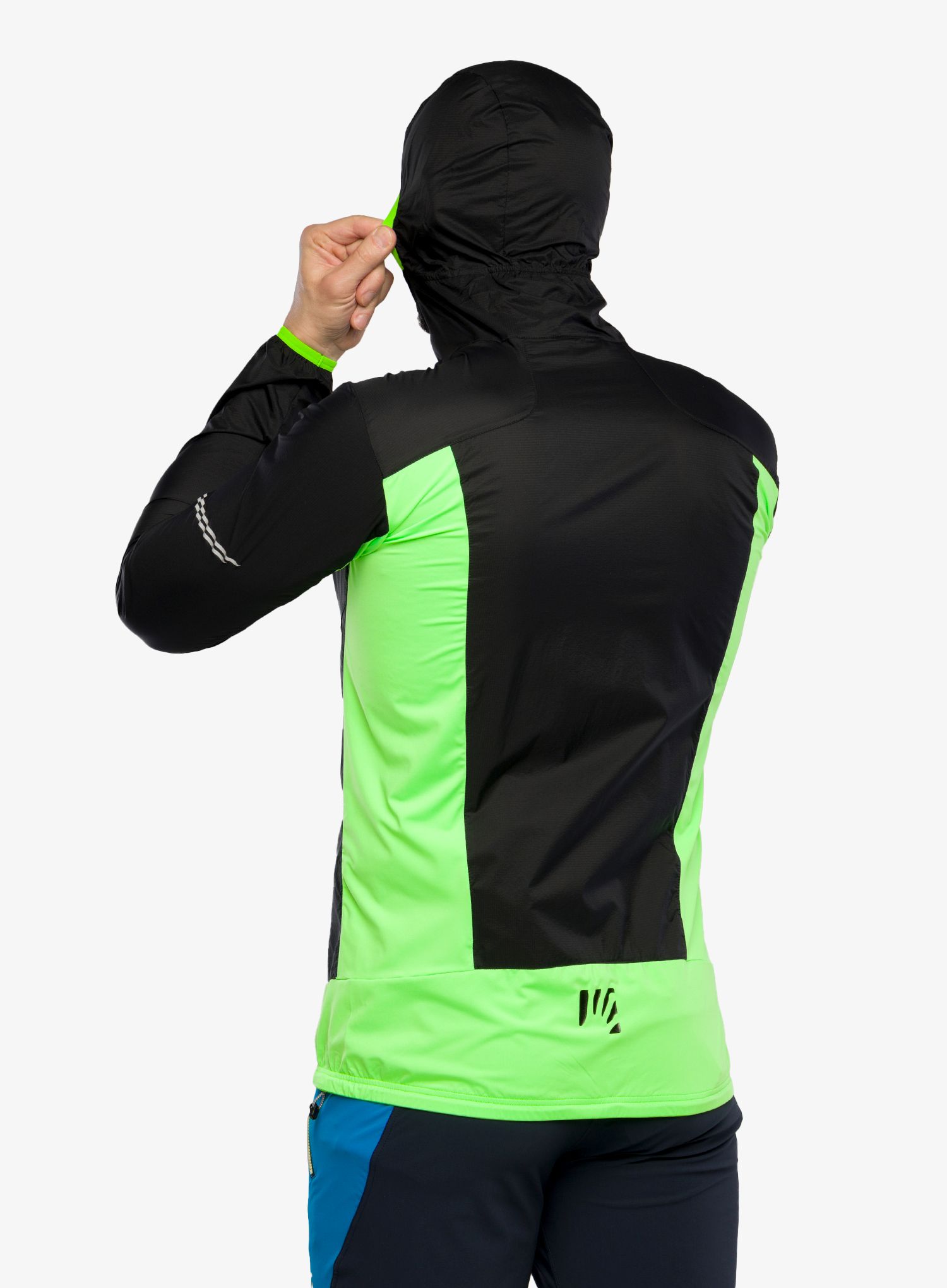 Vetrovka Karpos Lot Evo Jacket - black/jasmine green