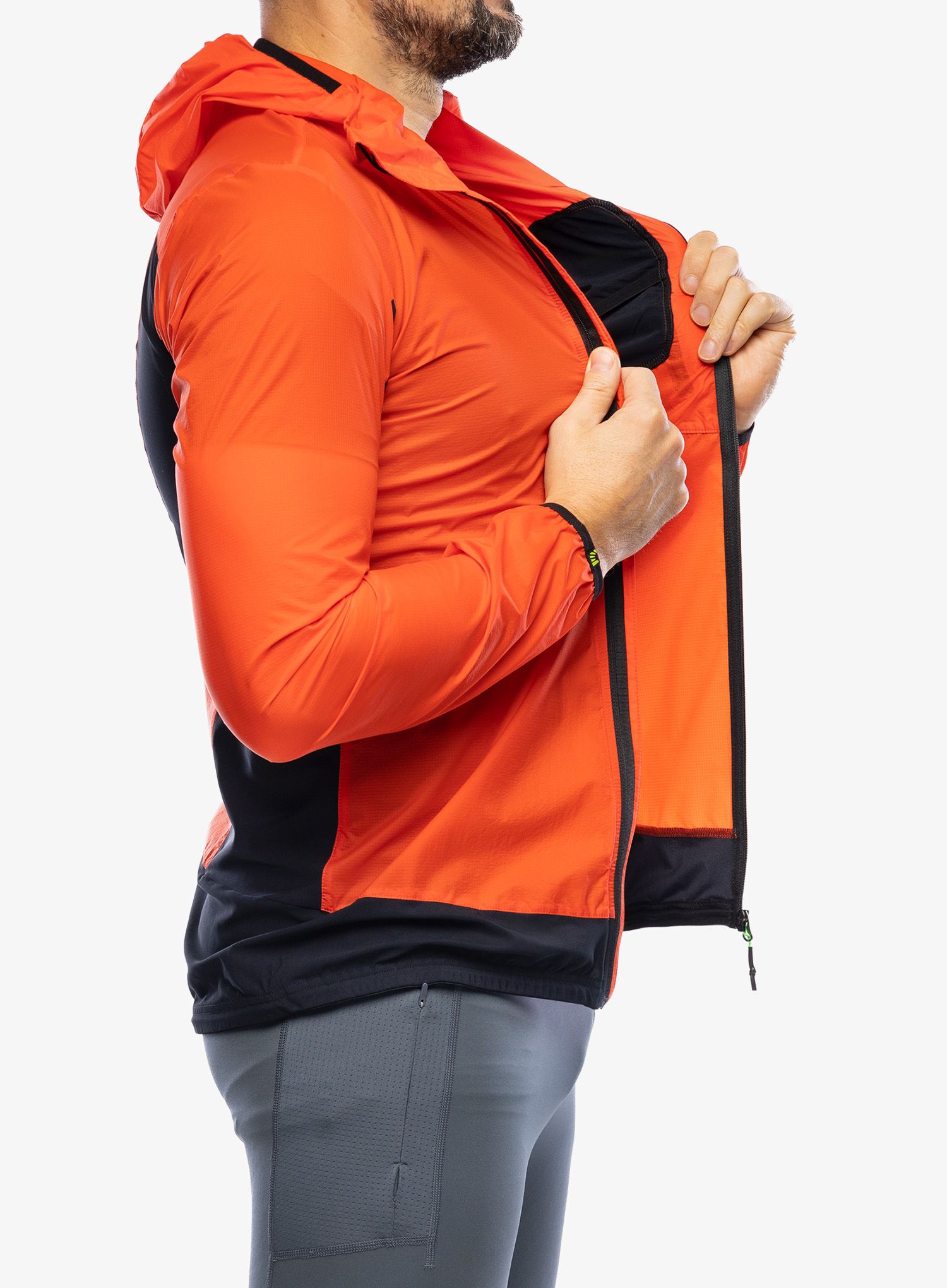 Vetrovka Karpos Lot Evo Jacket - spicy orange/black