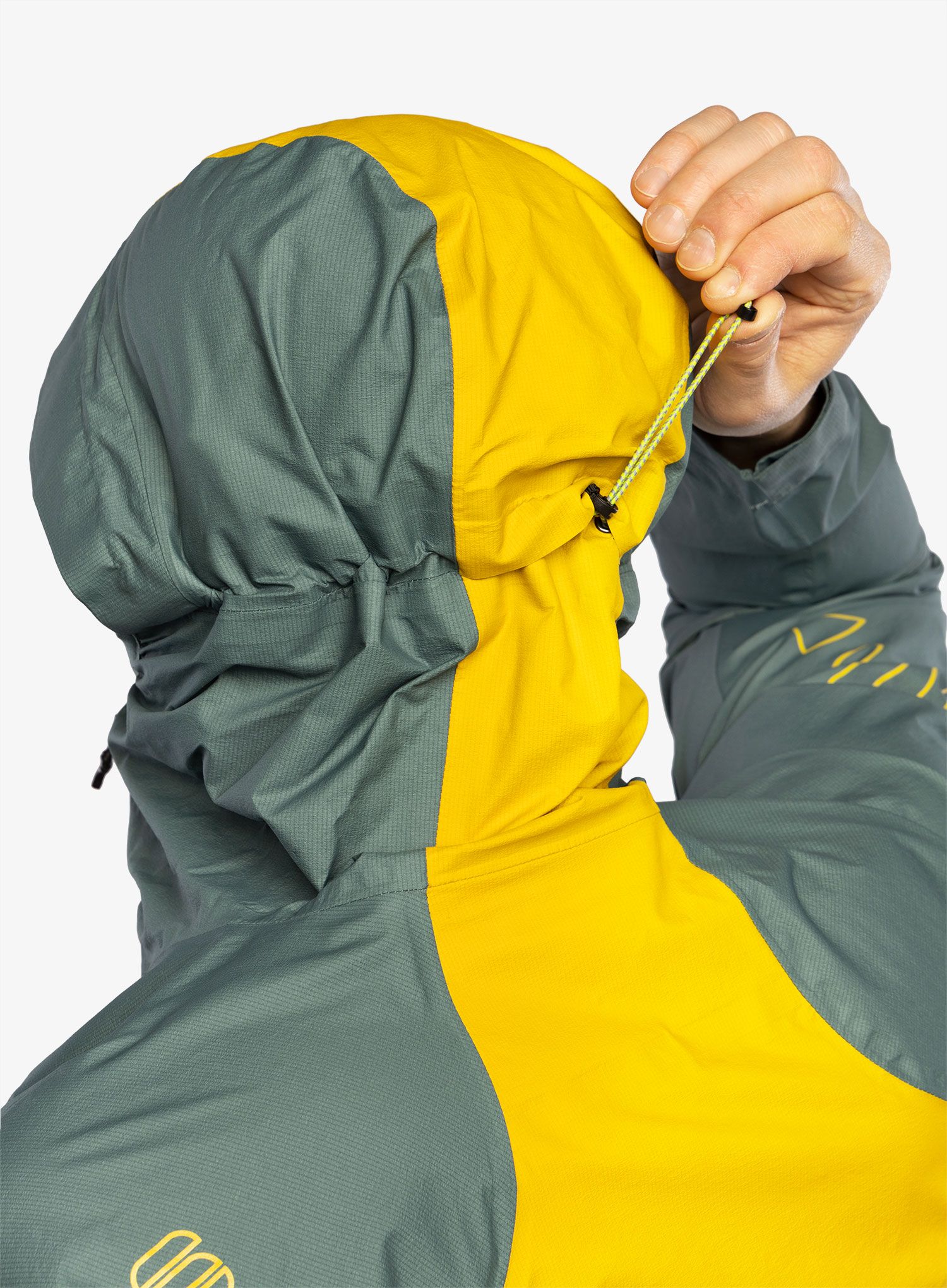 Nepremočljiva jakna Karpos Lot Rain Jacket - north atlantic/lemon curry