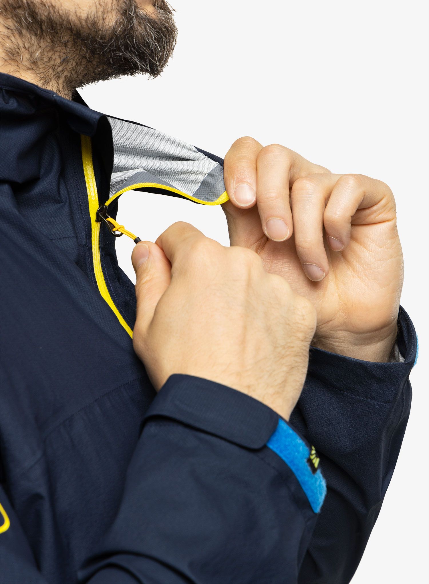 Moška jakna Karpos Lot Rain Jacket - outer space/indigo bunting