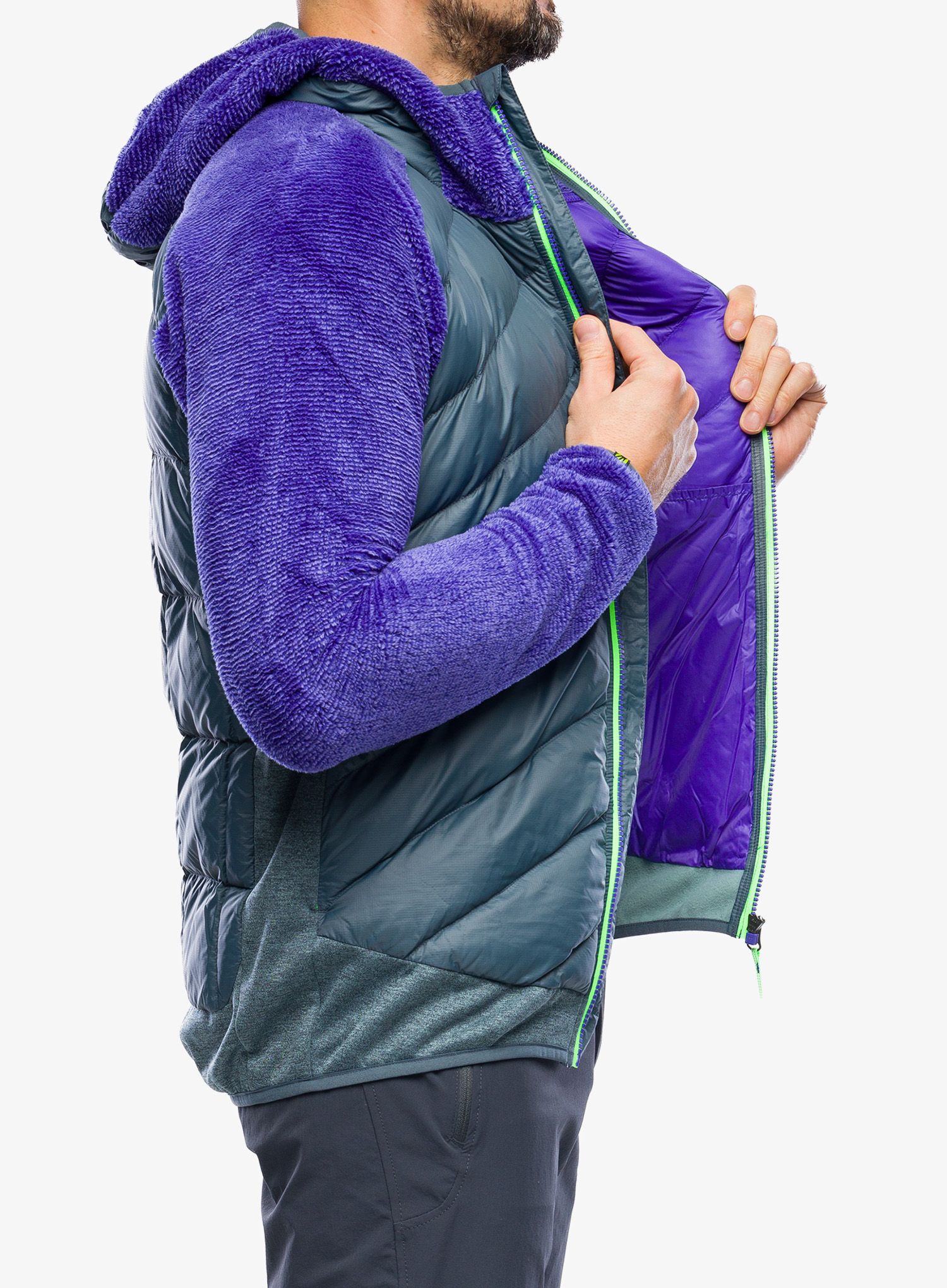 Hibridna jakna Karpos Marmarole Jacket - dark slate/liberty