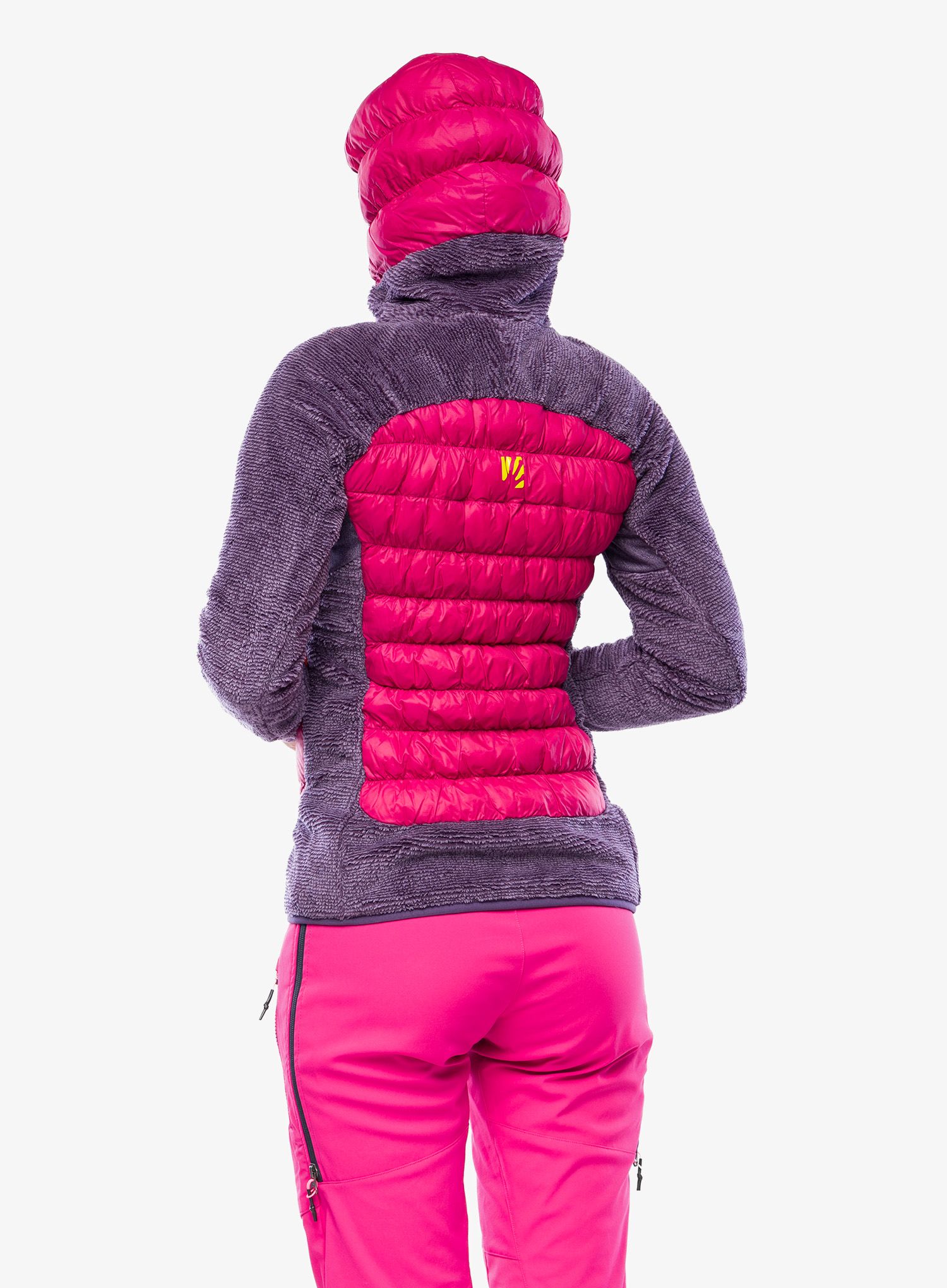 Ženska hibridna jakna Karpos Marmarole Jacket - granita/grape