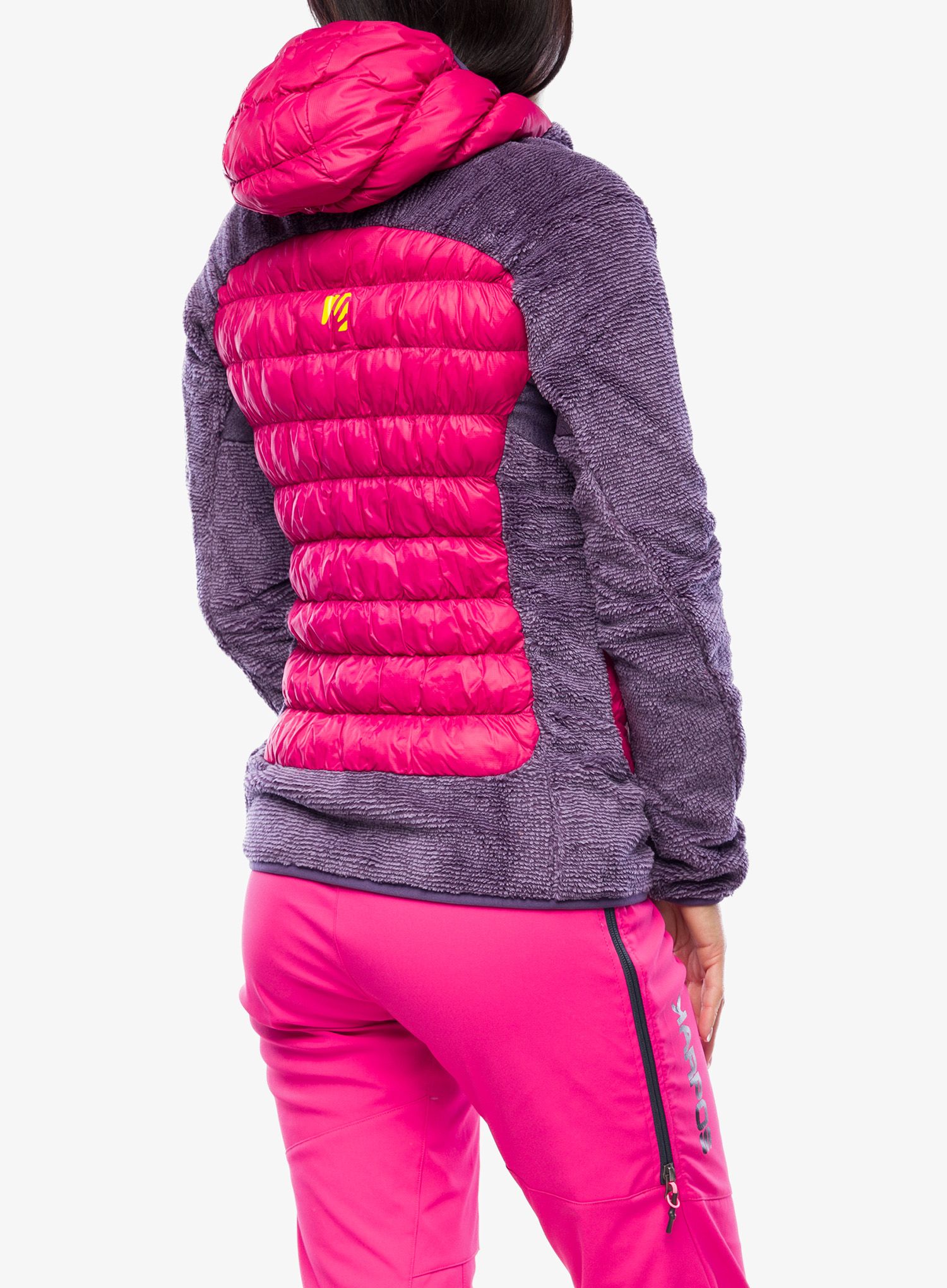 Ženska hibridna jakna Karpos Marmarole Jacket - granita/grape