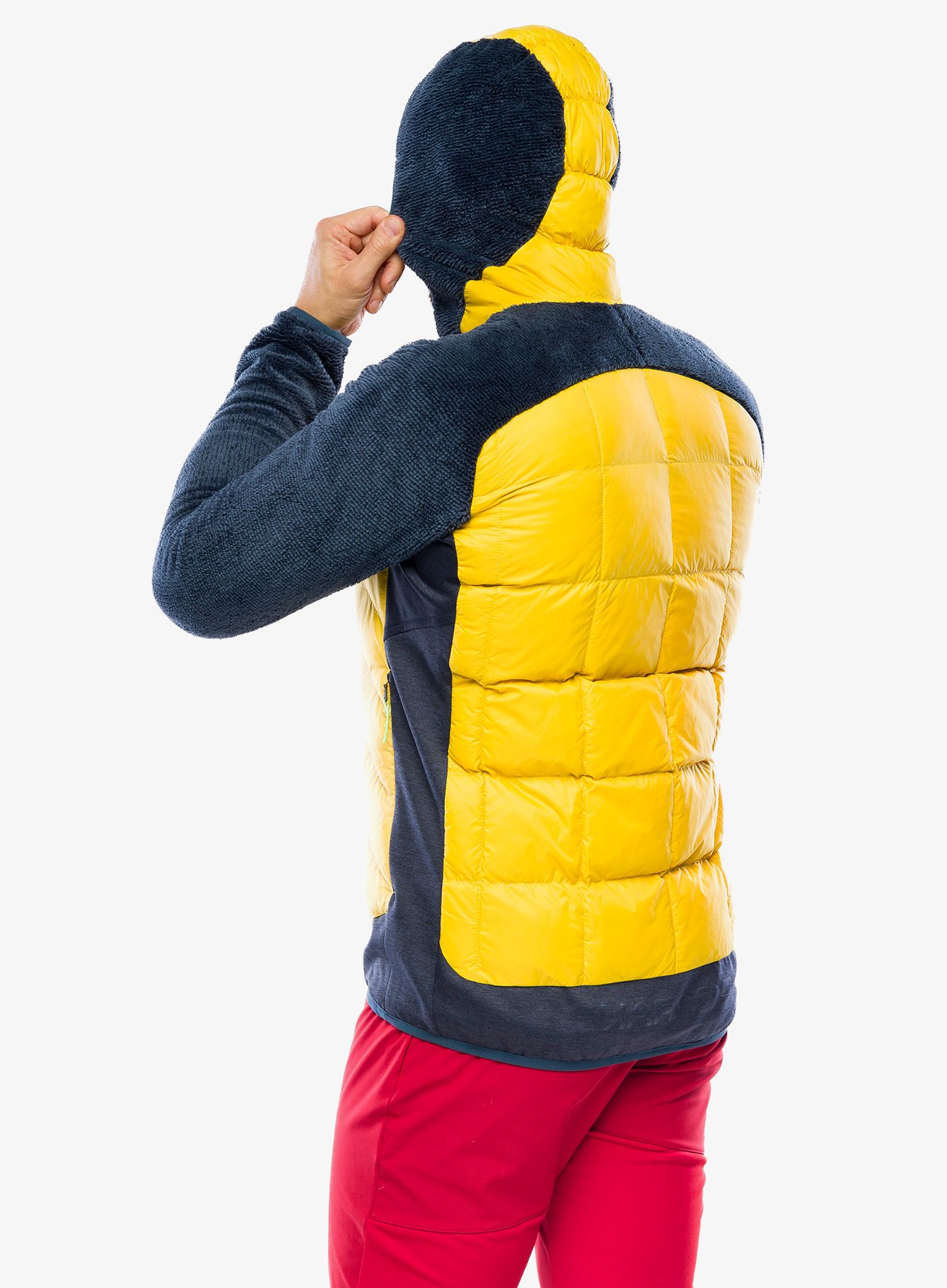 Hibridna jakna Karpos Marmarole Jacket - sulphur/midnight