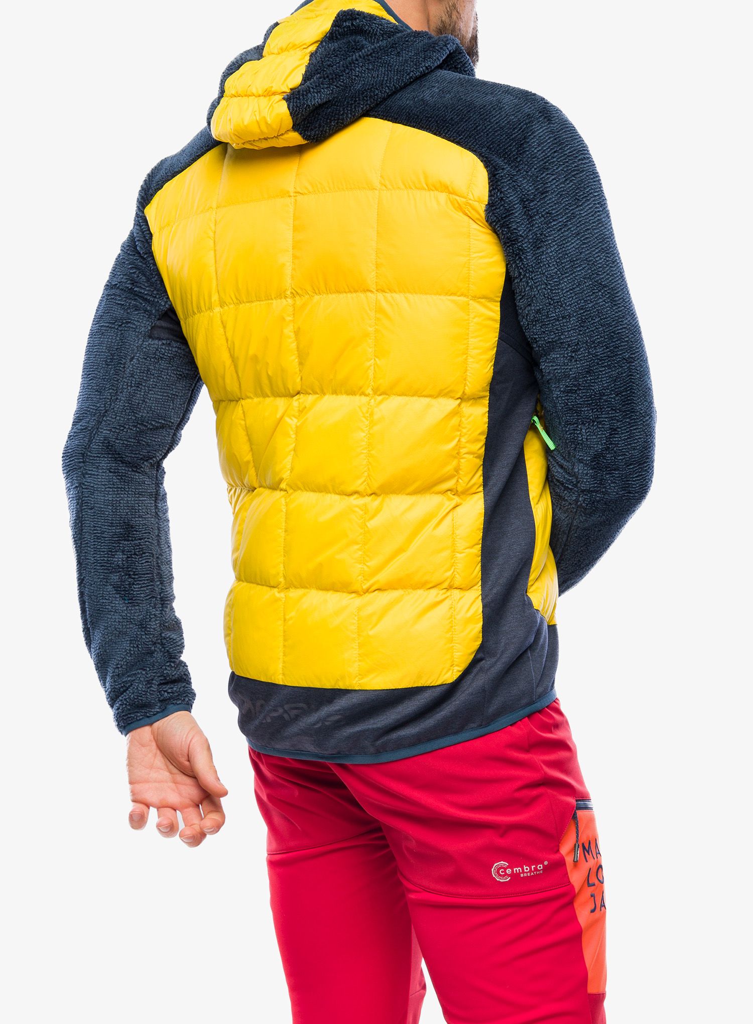 Hibridna jakna Karpos Marmarole Jacket - sulphur/midnight