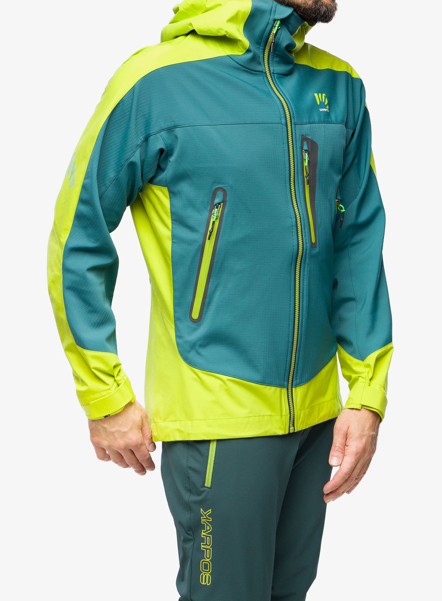 Jakna za turno smučanje Karpos Marmolada Jacket - balsam/kiwi colada