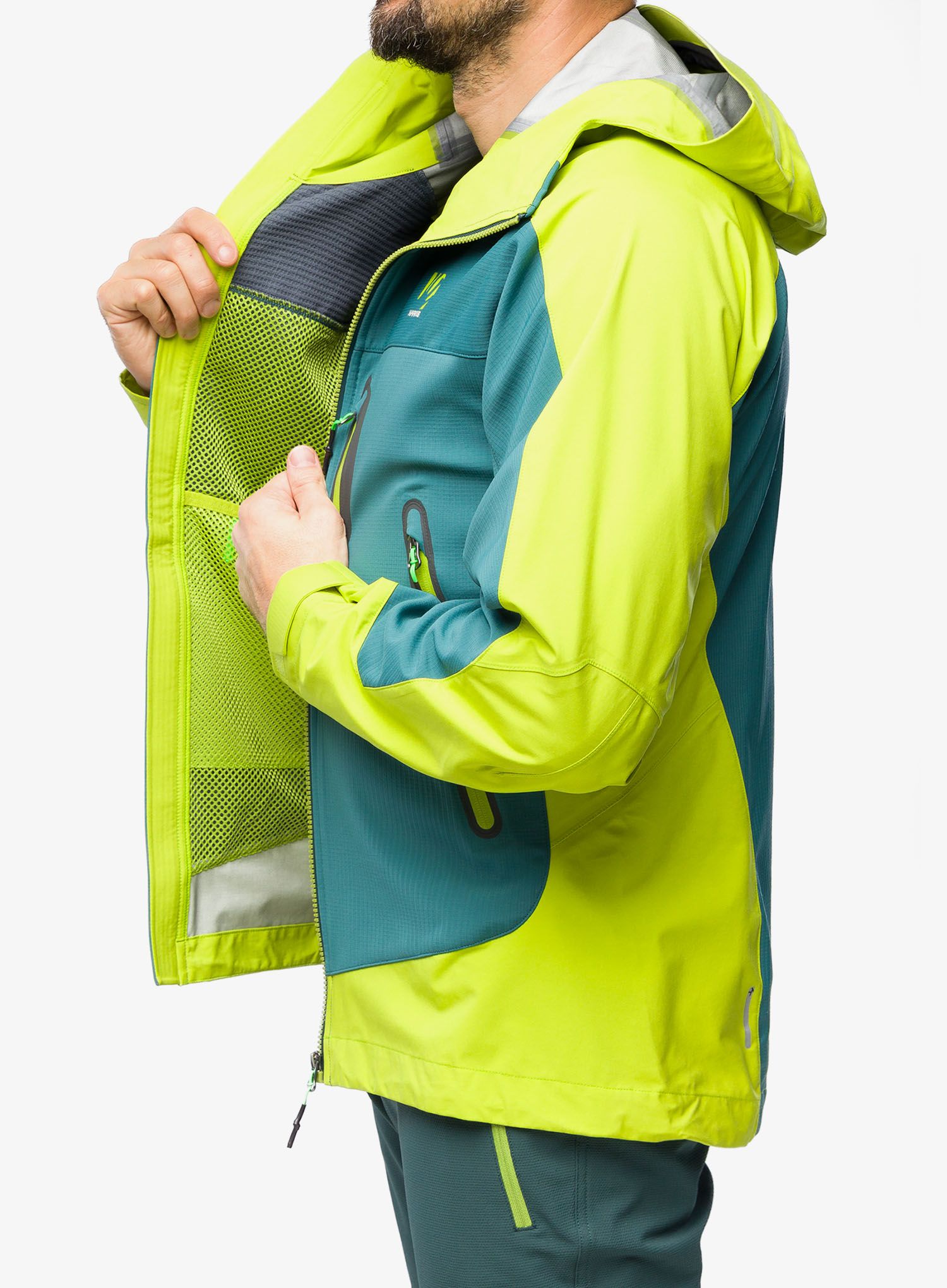 Jakna za turno smučanje Karpos Marmolada Jacket - balsam/kiwi colada