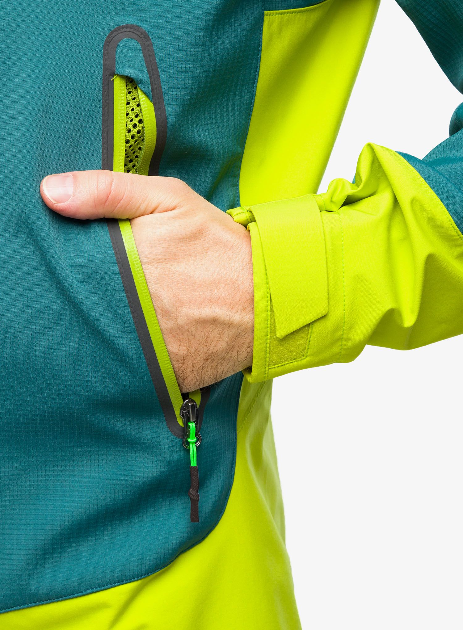 Jakna za turno smučanje Karpos Marmolada Jacket - balsam/kiwi colada