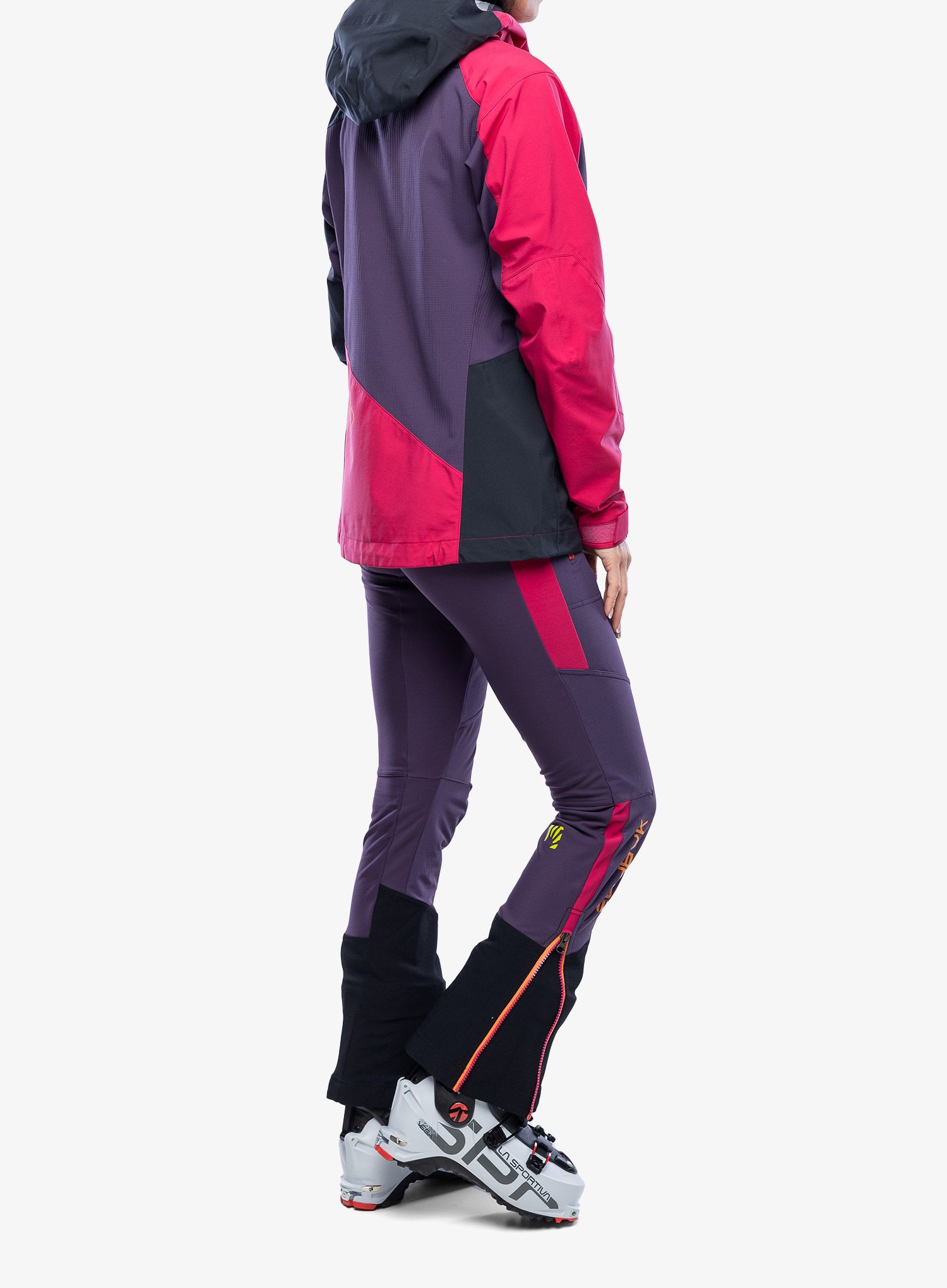 Ženska jakna za turno smučanje Karpos Marmolada Jacket - grape/granita/vulcan