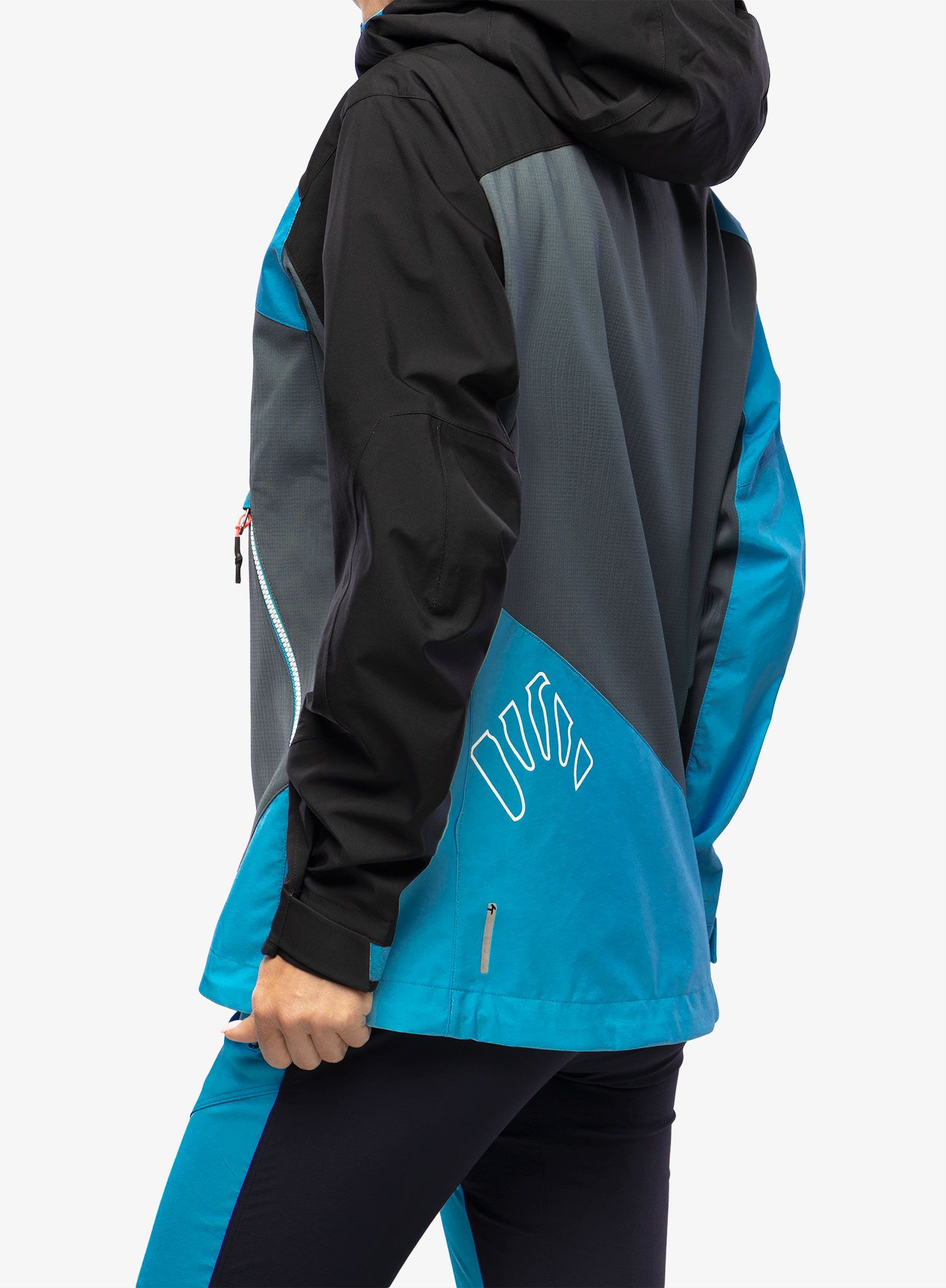 Ženska smučarska jakna Karpos Marmolada Jacket - dark slate/blue atoll/black