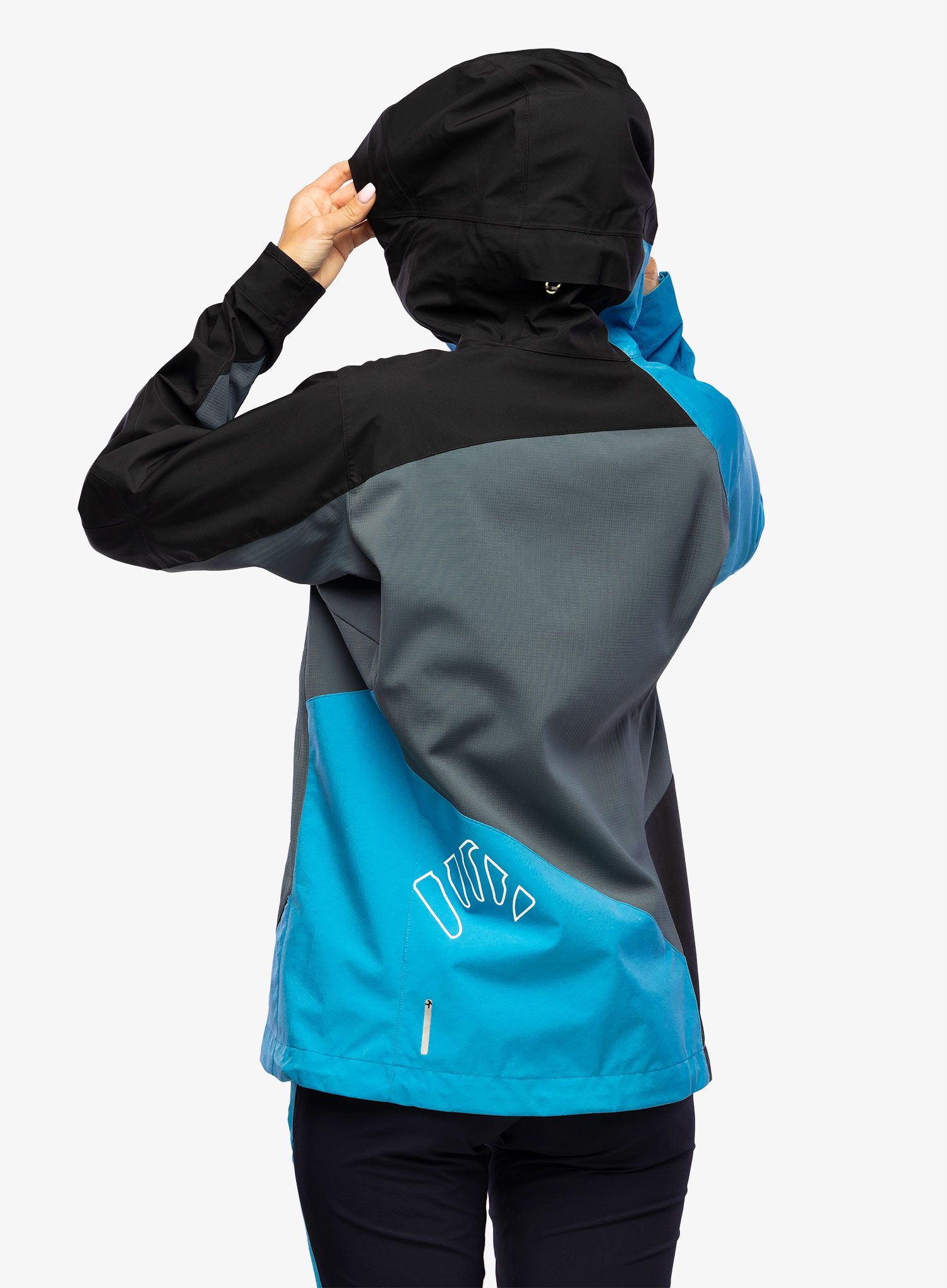 Ženska smučarska jakna Karpos Marmolada Jacket - dark slate/blue atoll/black