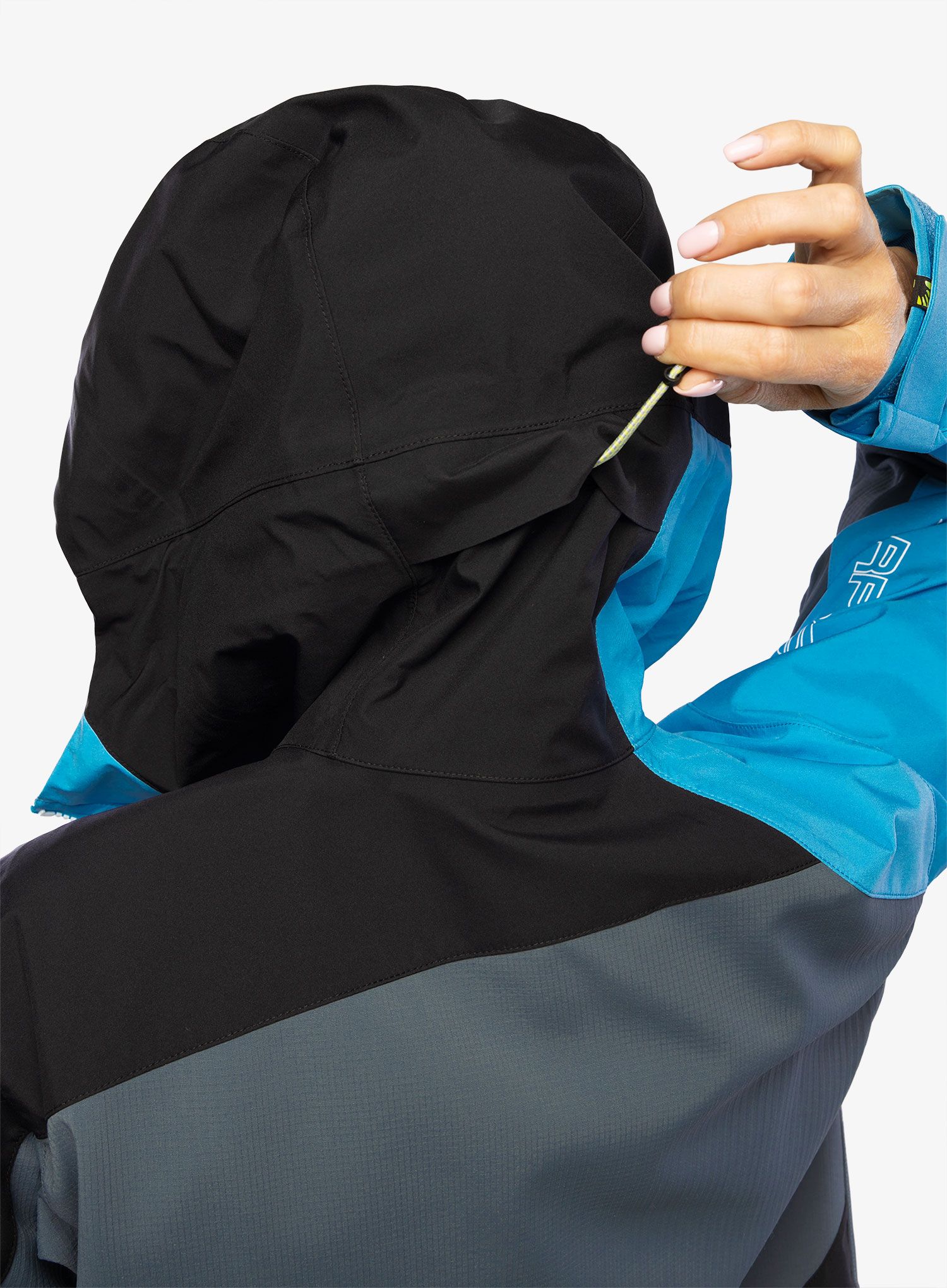 Ženska smučarska jakna Karpos Marmolada Jacket - dark slate/blue atoll/black