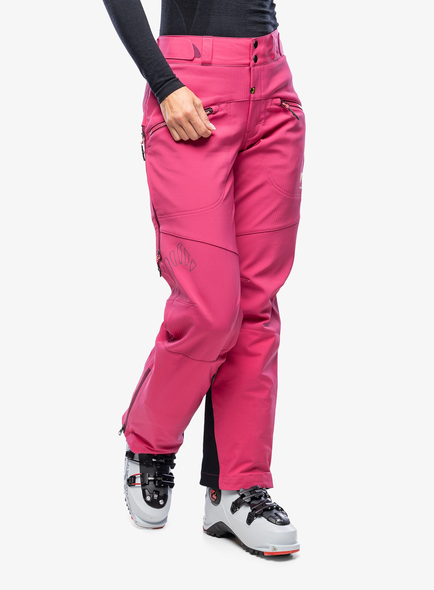 Ženske hlače za turno smučanje Karpos Marmolada Pant - pink