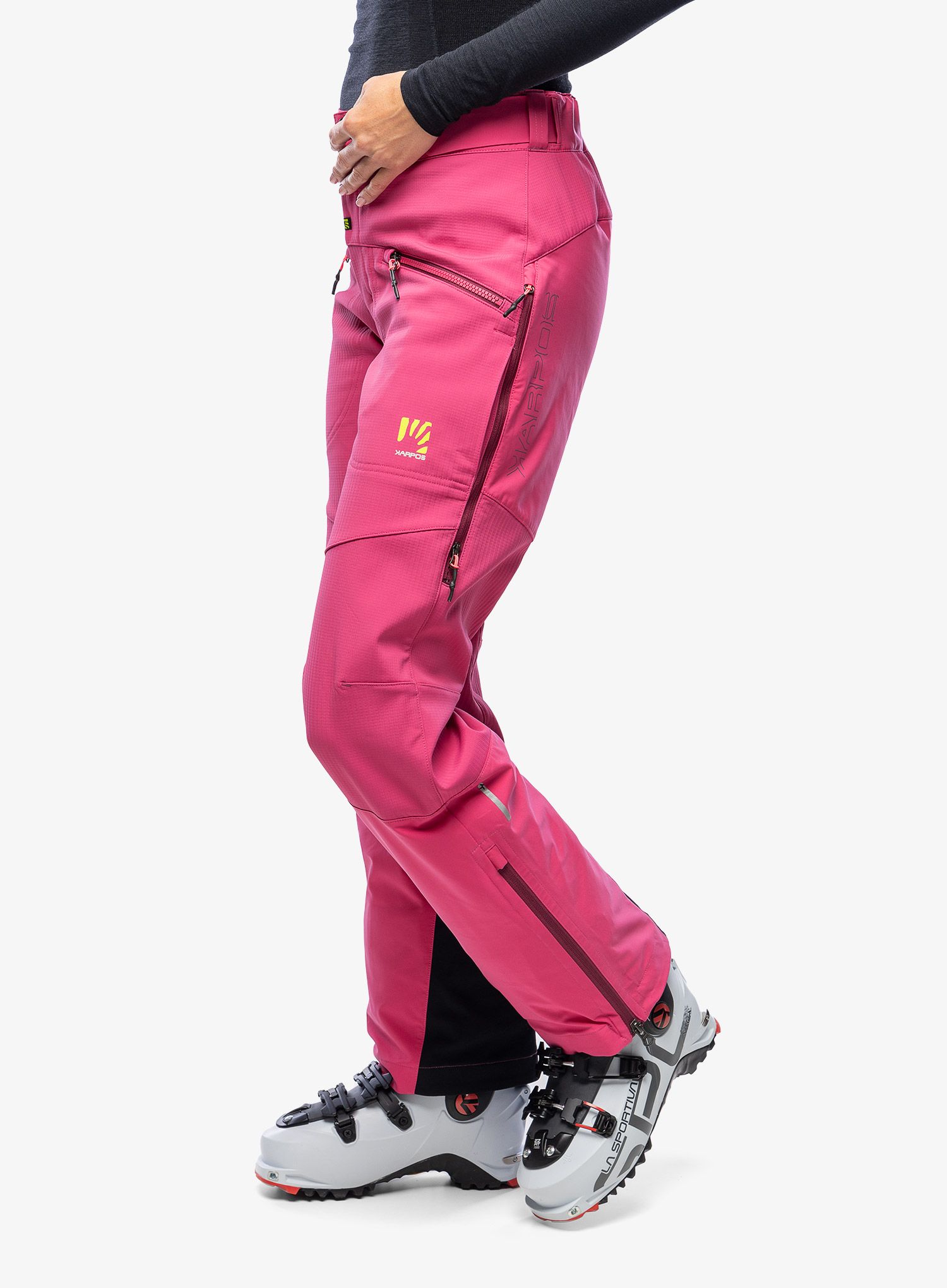 Ženske hlače za turno smučanje Karpos Marmolada Pant - pink