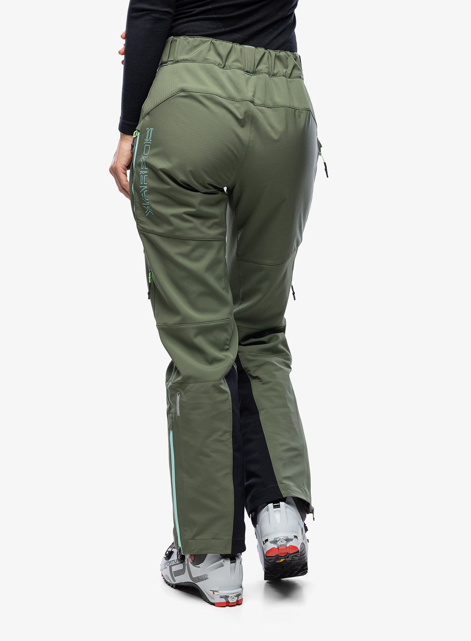 Ženske smučarske hlače Karpos Marmolada Pant - thyme