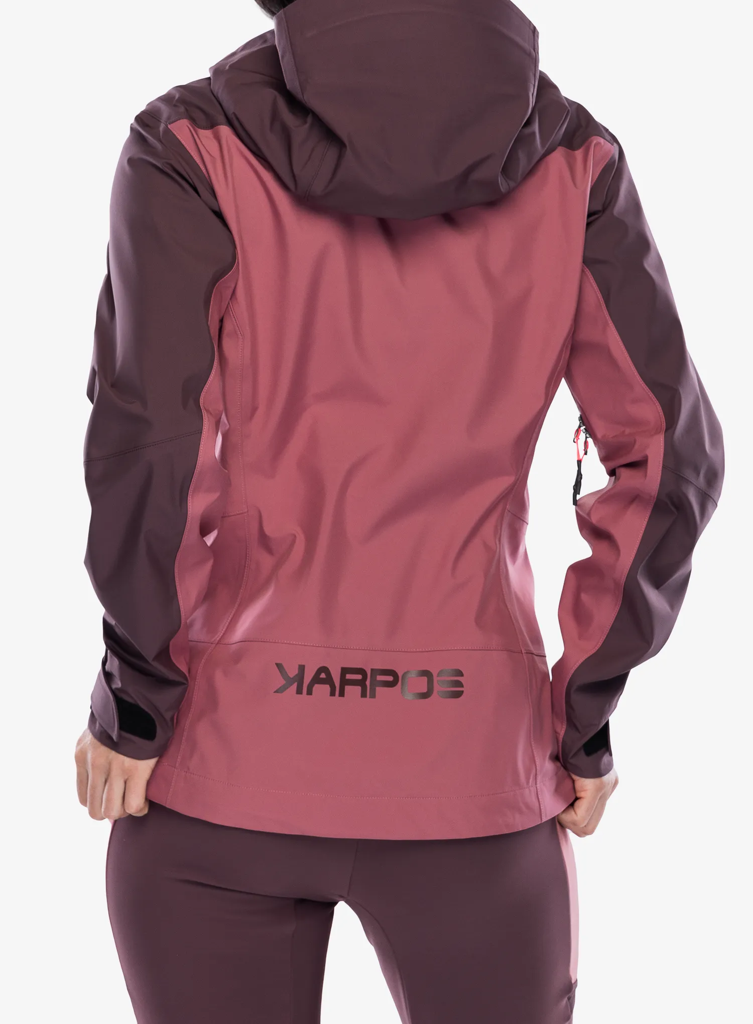 Ženska jakna za turno smučanje Karpos Midi Shell Jacket - deco rose/huckleberry