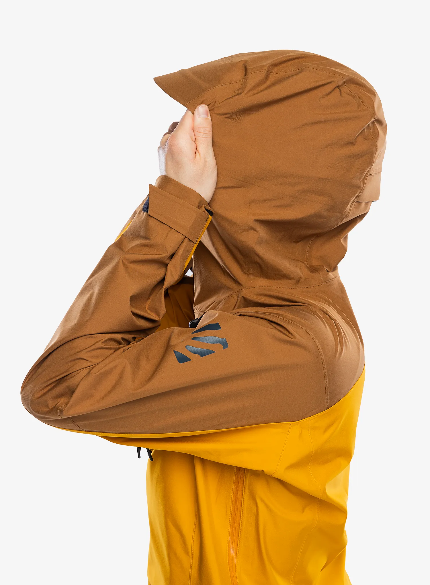 Nepremočljiva jakna Karpos Midi Shell Jacket - golden/nuthatch