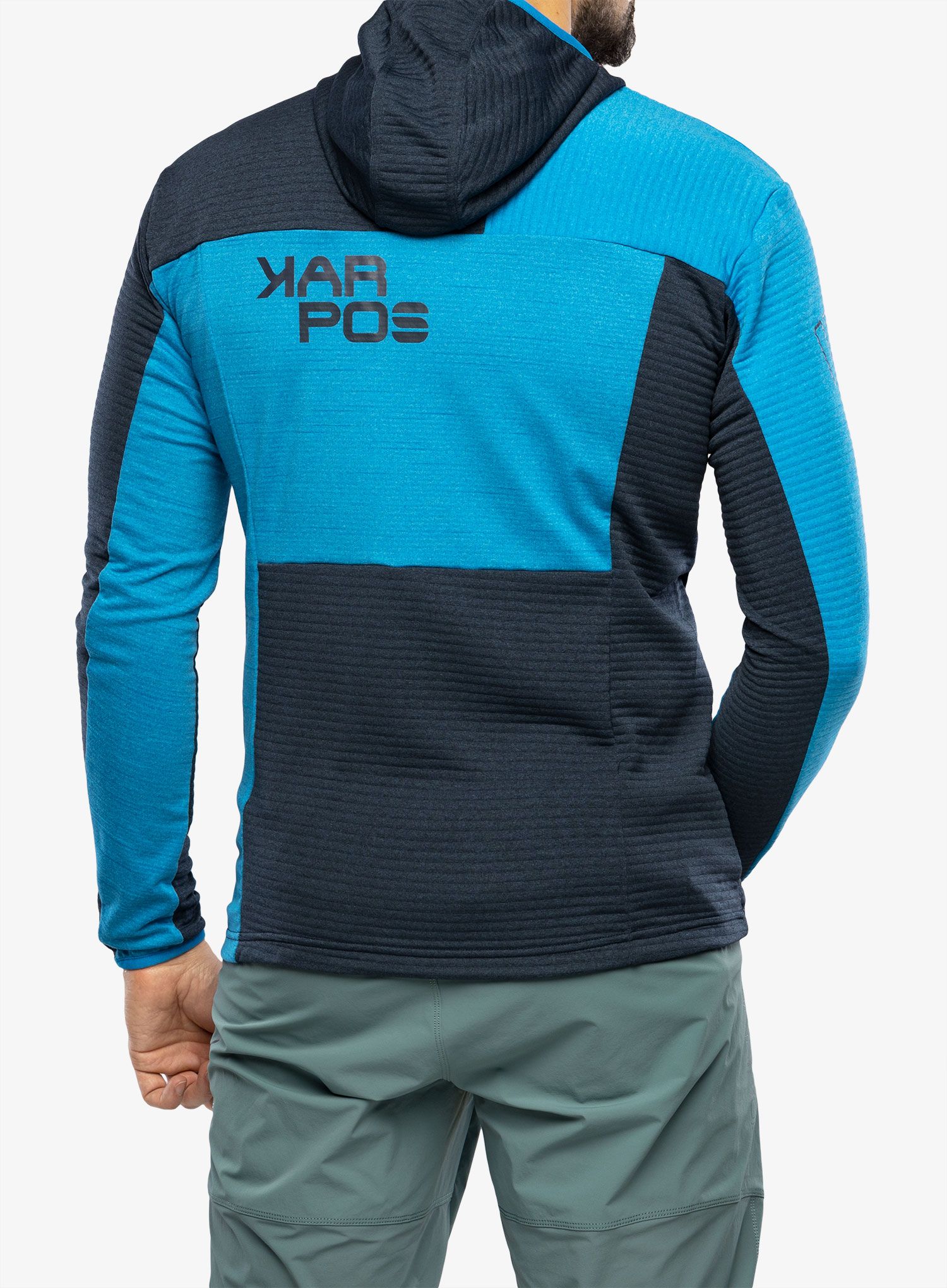 Moški flis Karpos Nuvolau Fleece - indigo bunting/outer space